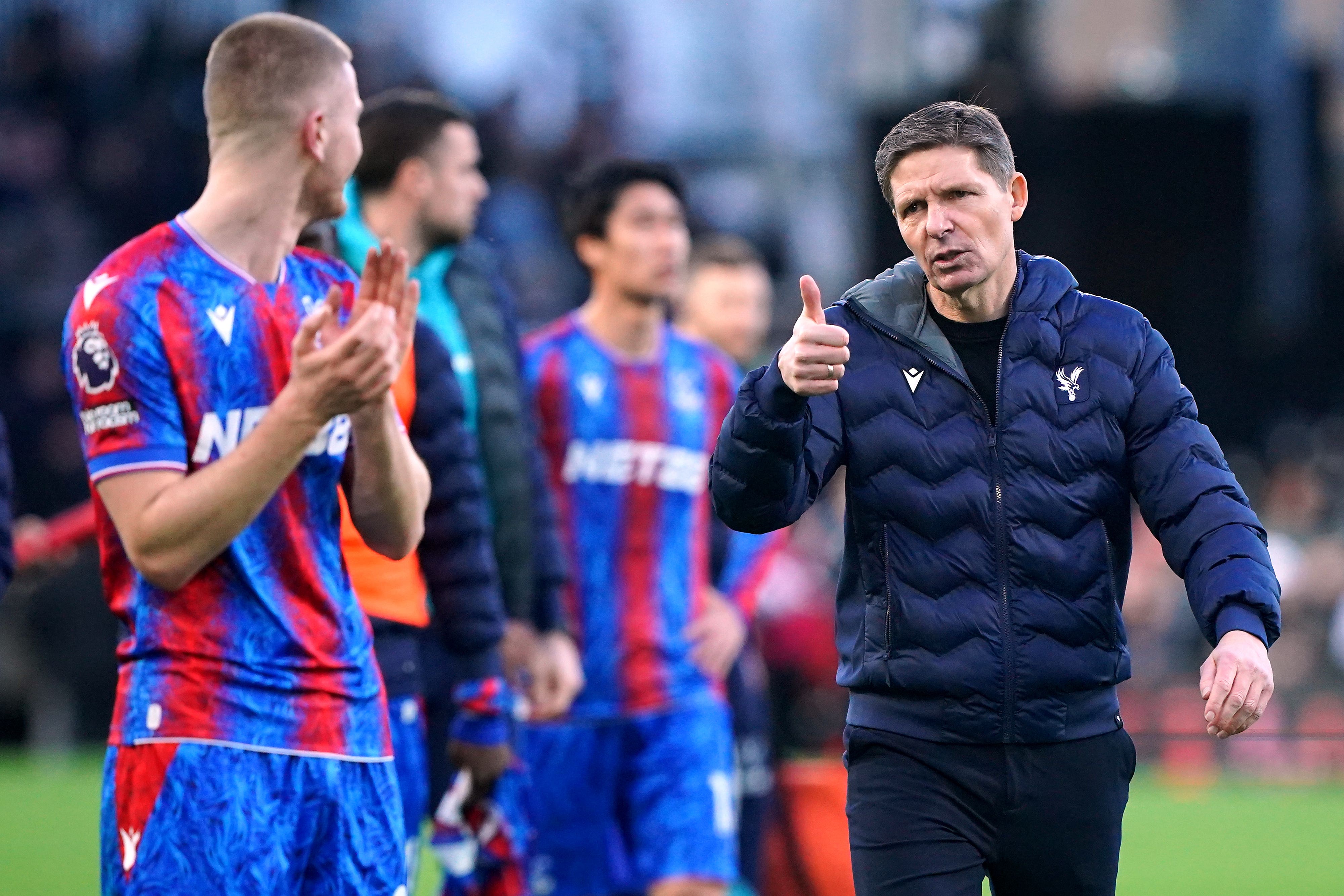 Oliver Glasner will hope Crystal Palace can continue their good form