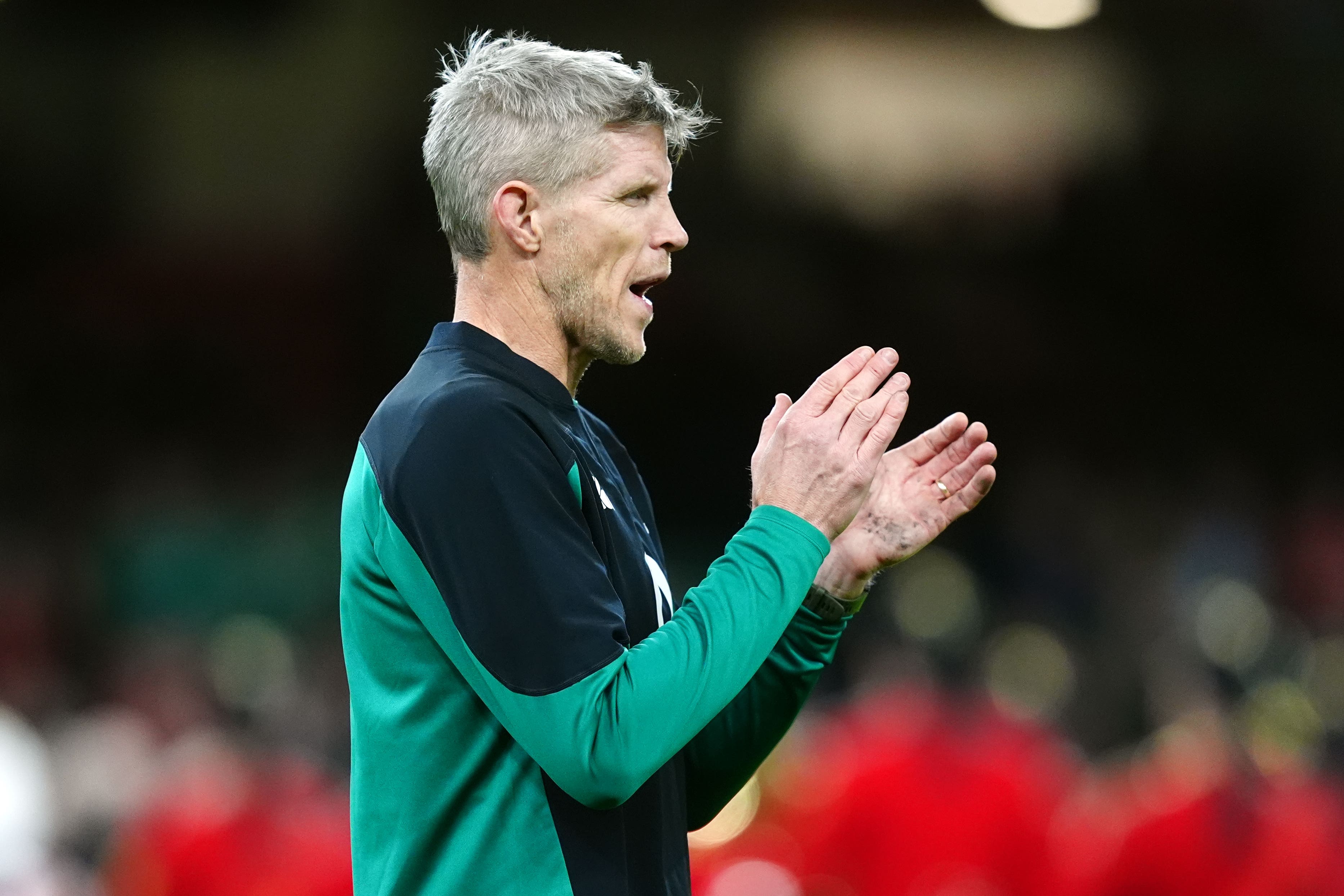 Ireland interim head coach Simon Easterby praised his side’s mentality after their hard-fought win against Wales (David Davies/PA)