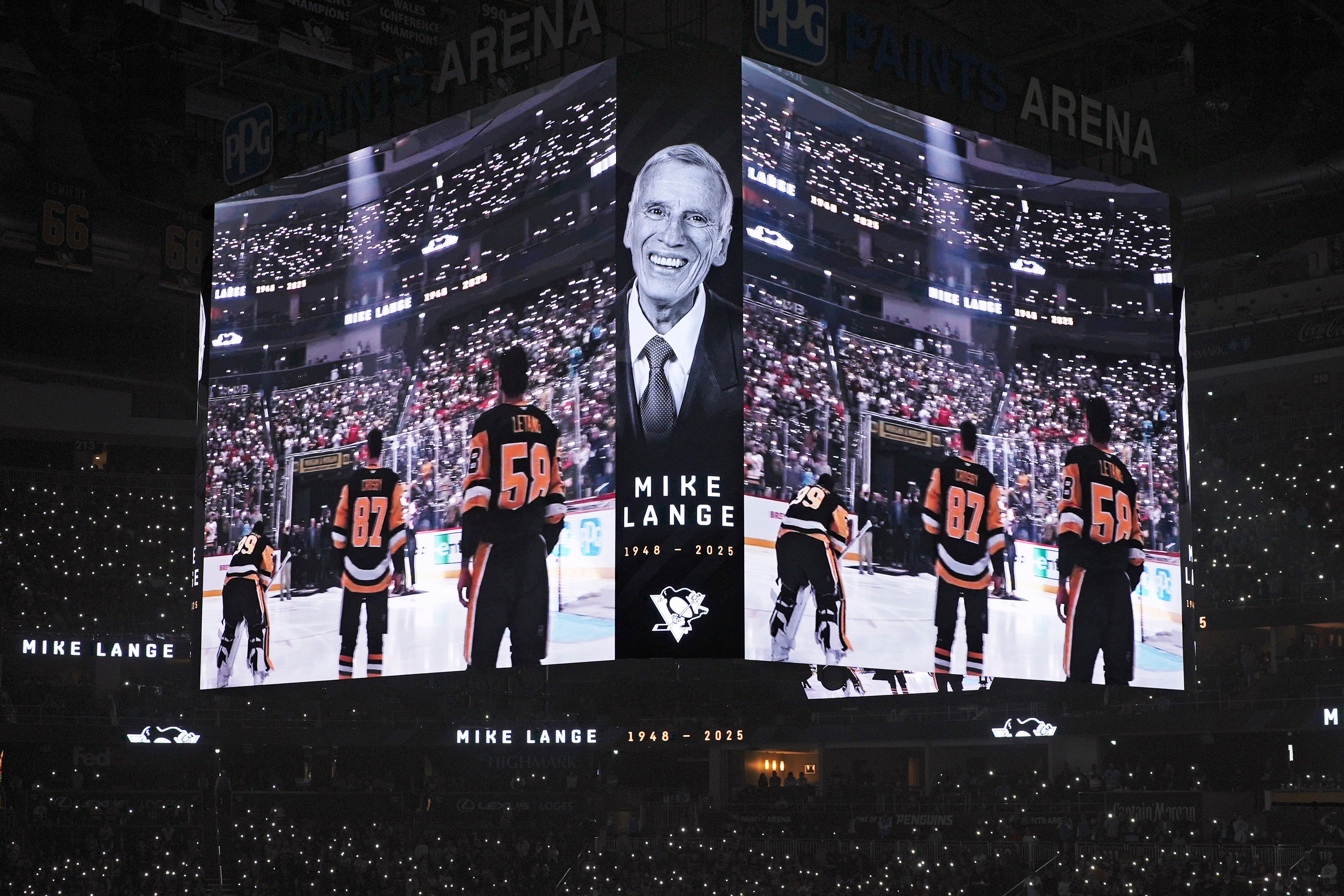 Penguins Lange Honored Hockey