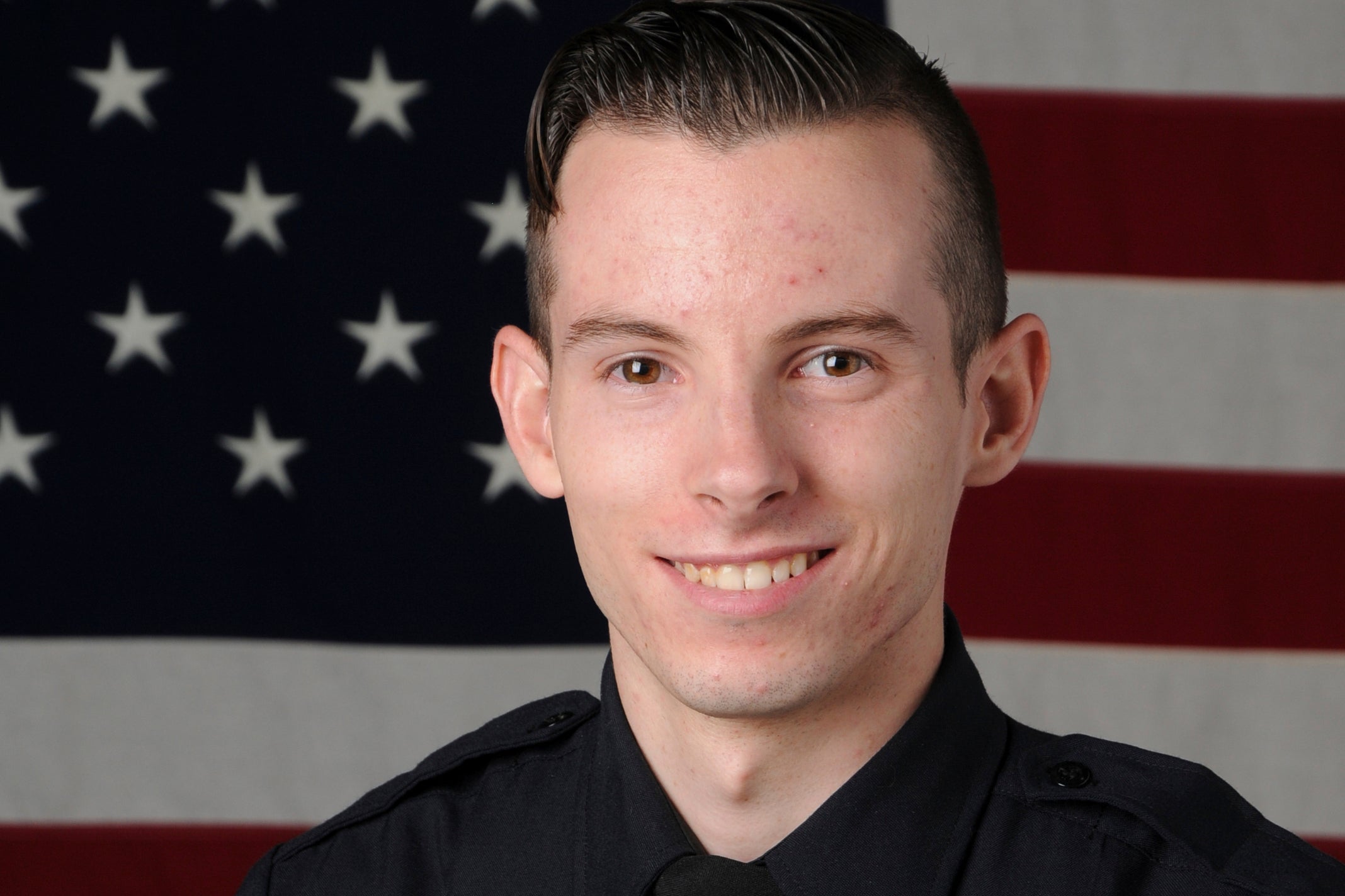 Andrew Duarte, West York Borough Police Department, was killed in the shooting. (Denver Police Department via AP)