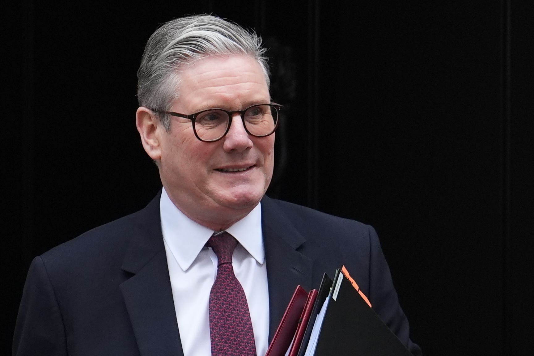 Prime Minister Sir Keir Starmer departs 10 Downing Street, London, to attend Prime Minister’s Questions at the Houses of Parliament. Picture date: Wednesday February 12, 2025.