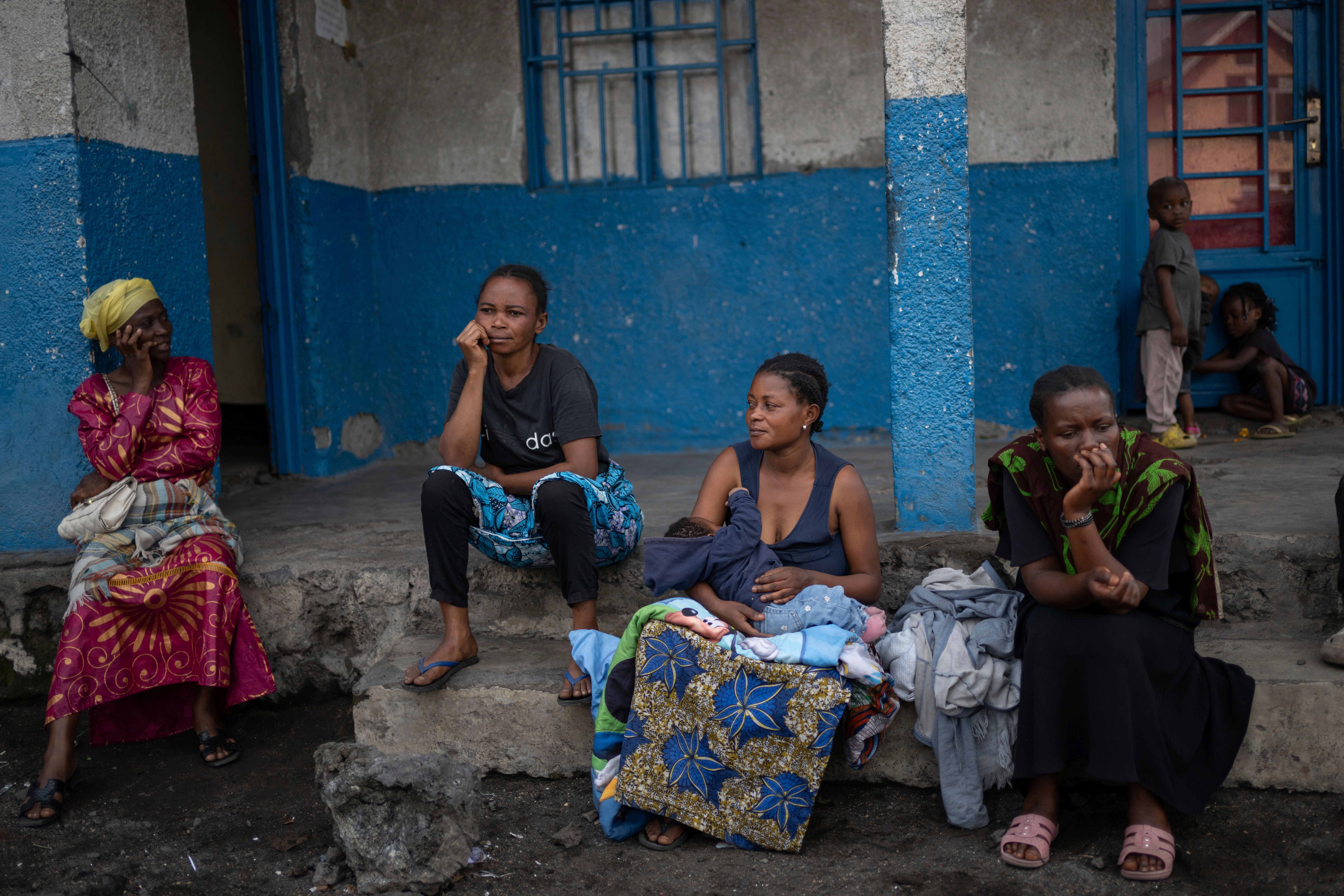 Congo Fighting Soldiers' Families