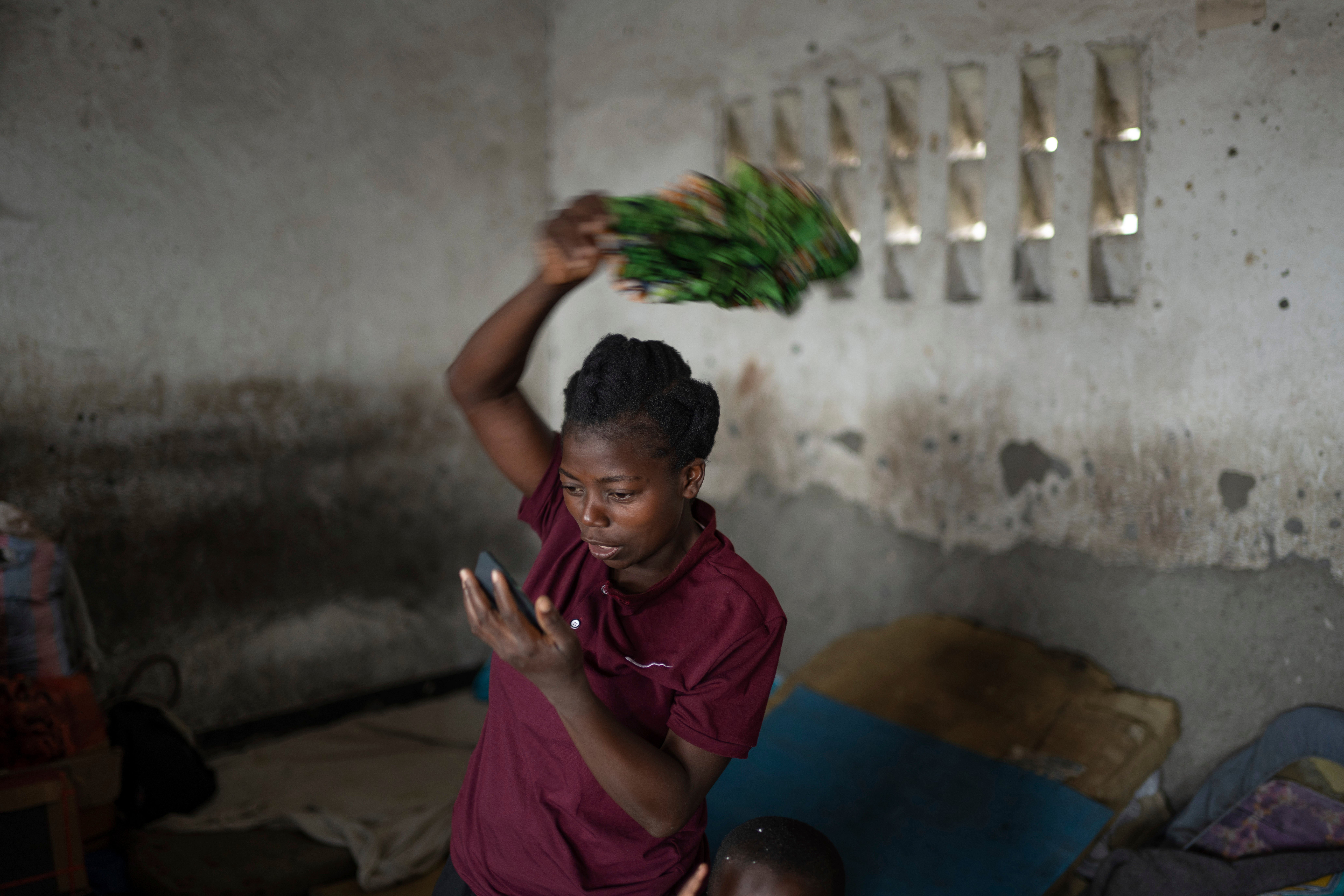 Congo Fighting Soldiers' Families