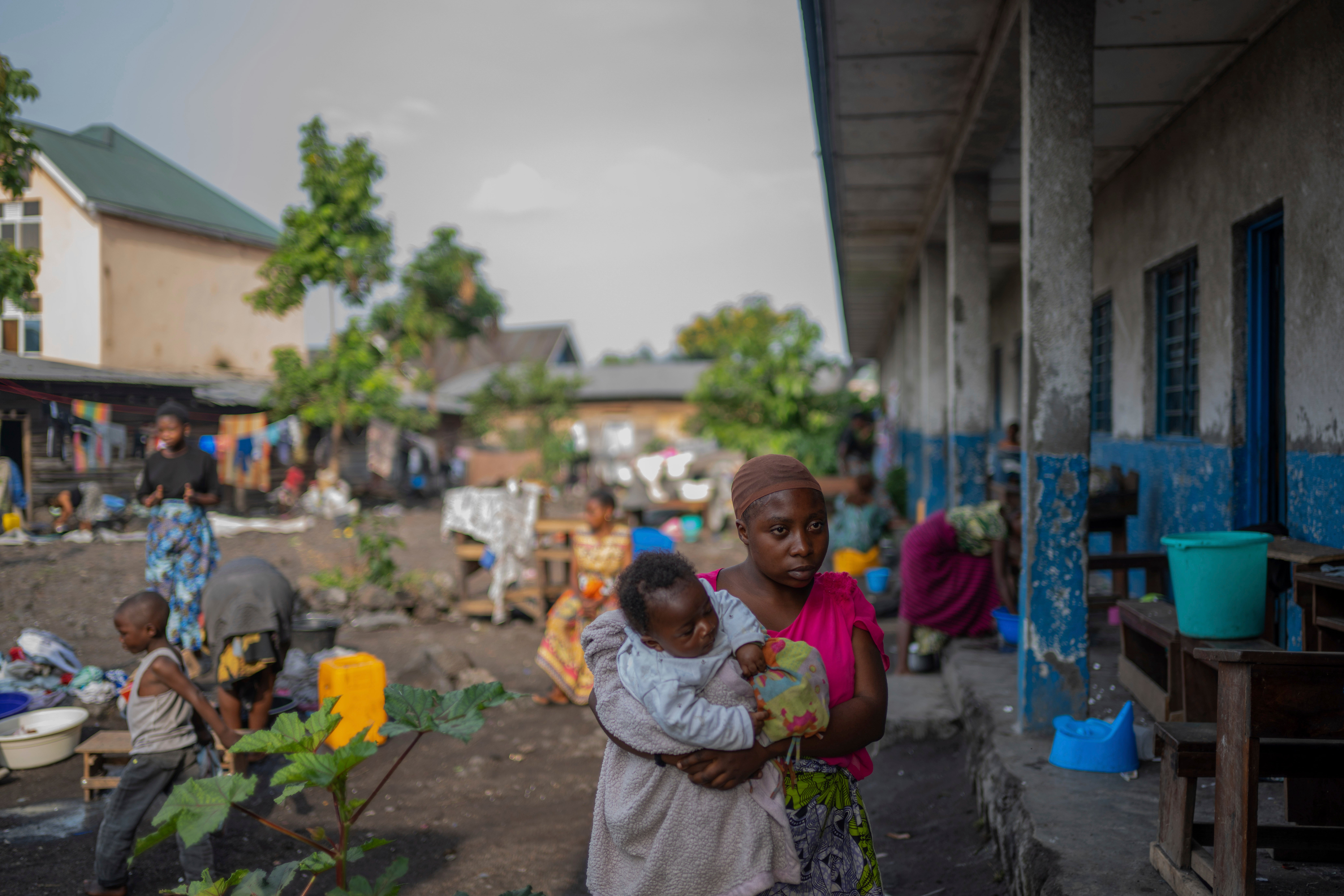 Congo Fighting Soldiers' Families