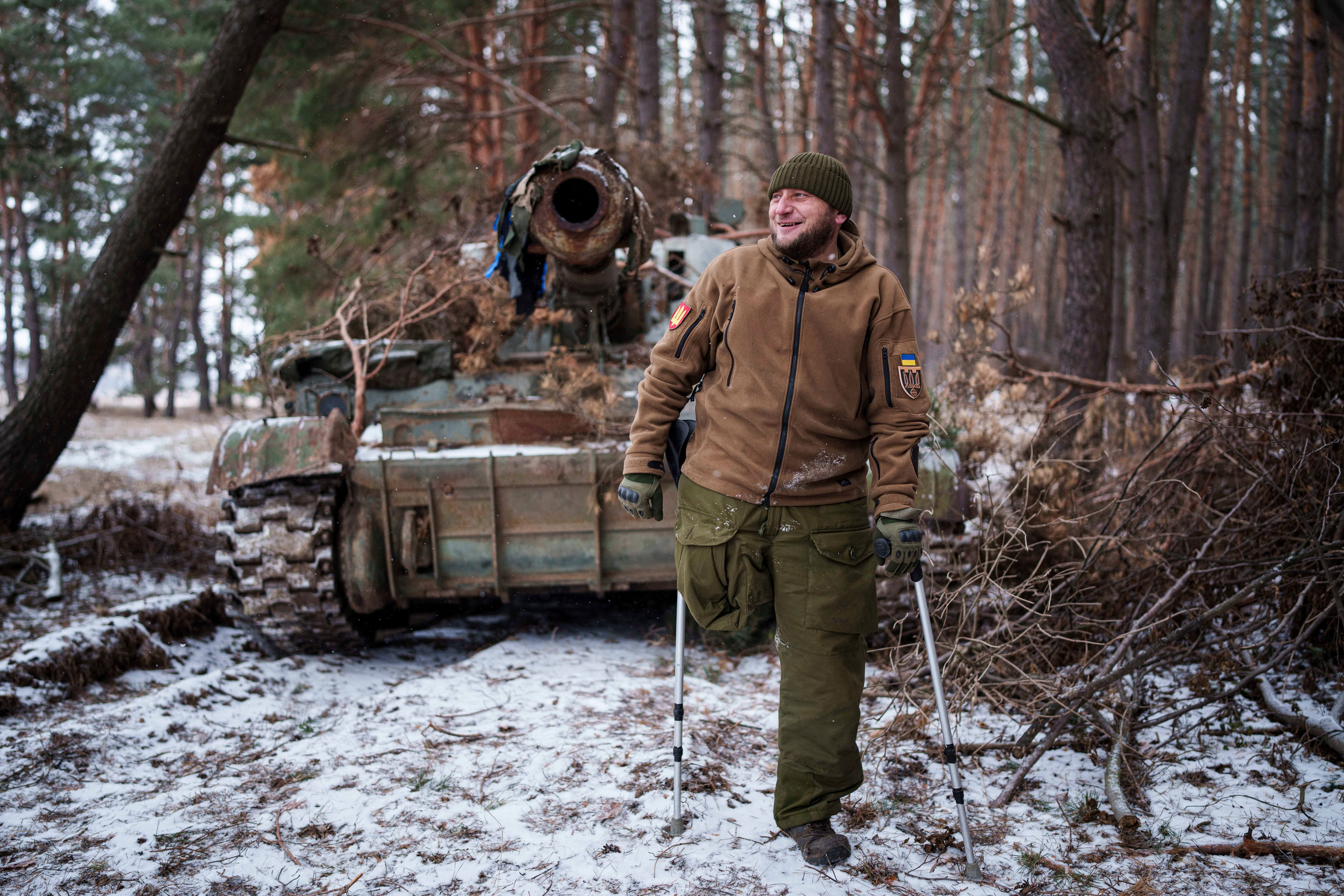 Russia Ukraine War Amputee Soldiers Photo Gallery