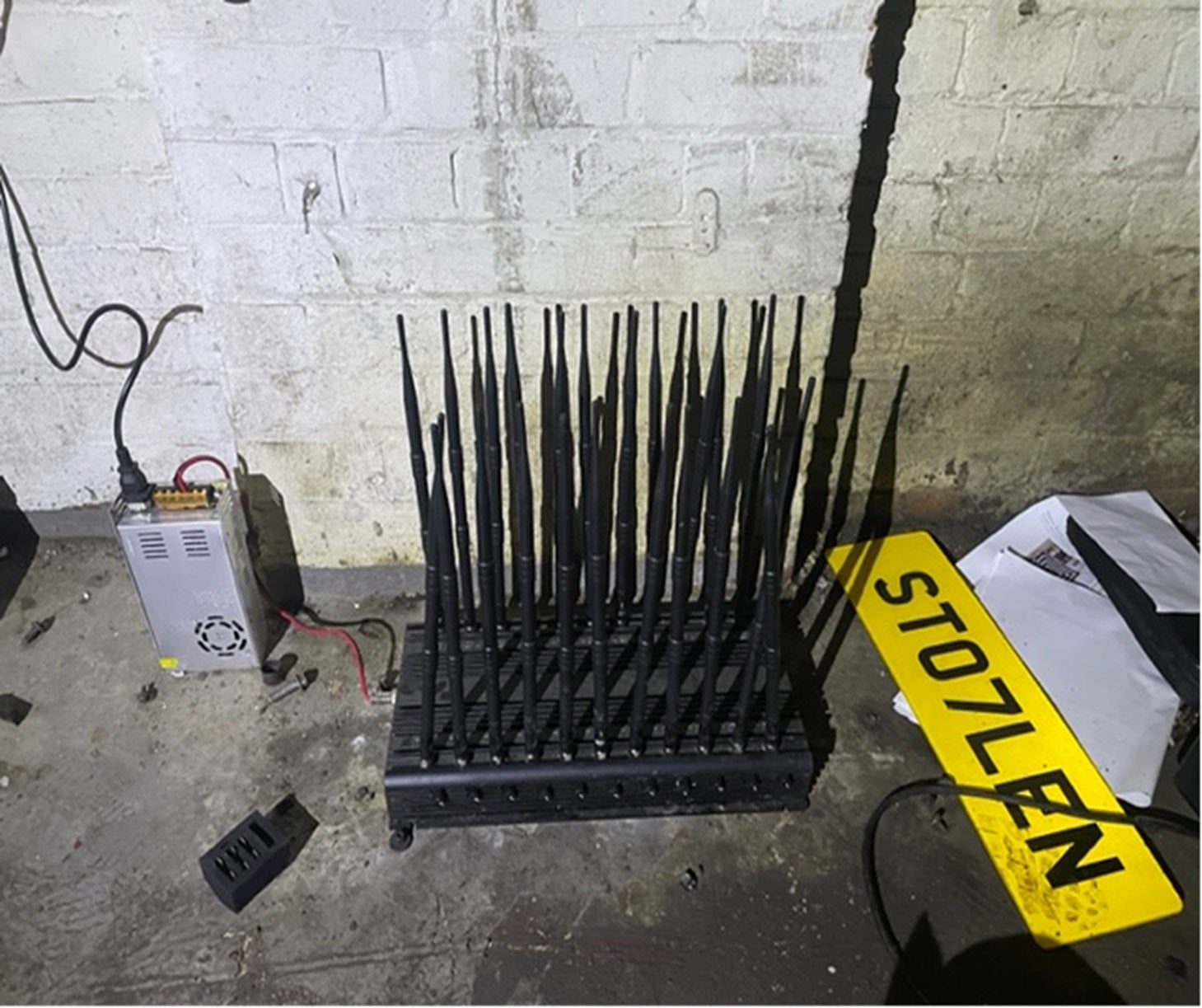 A device recovered by the Metropolitan Police that was being used in car thefts (Metropolitan Police/PA)