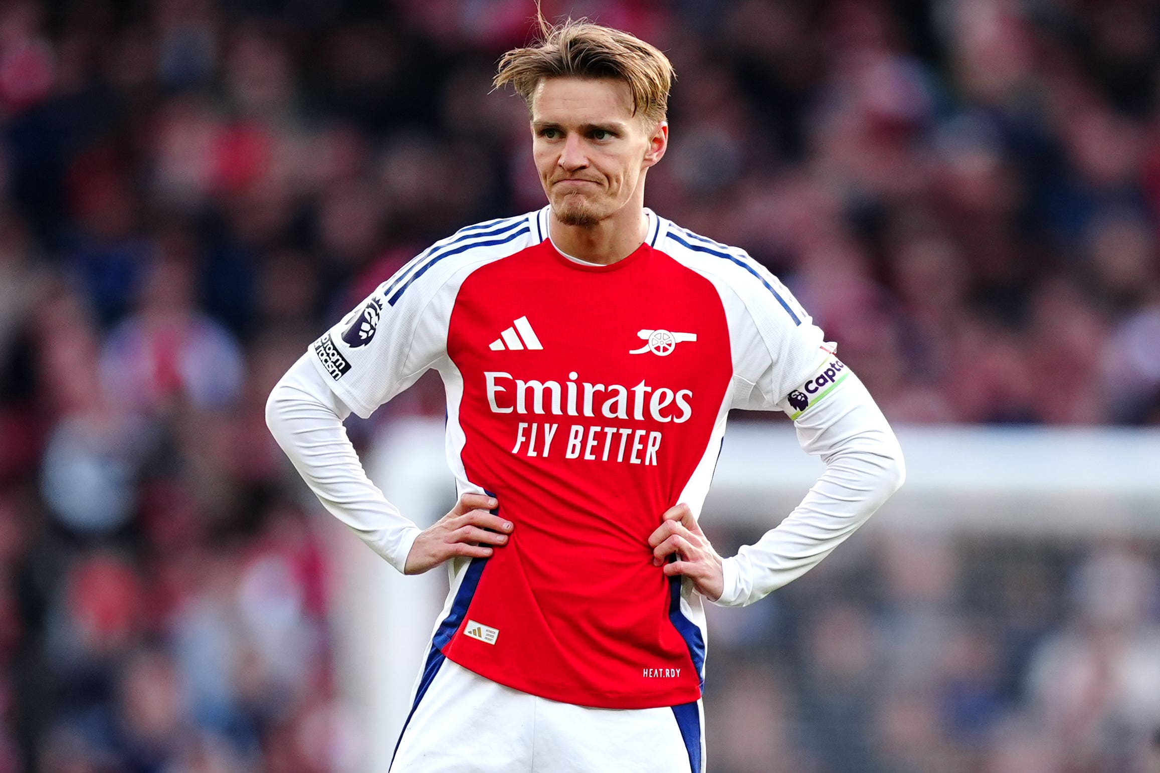 Martin Odegaard says arsenal need to regroup quickly (Mike Egerton/PA)