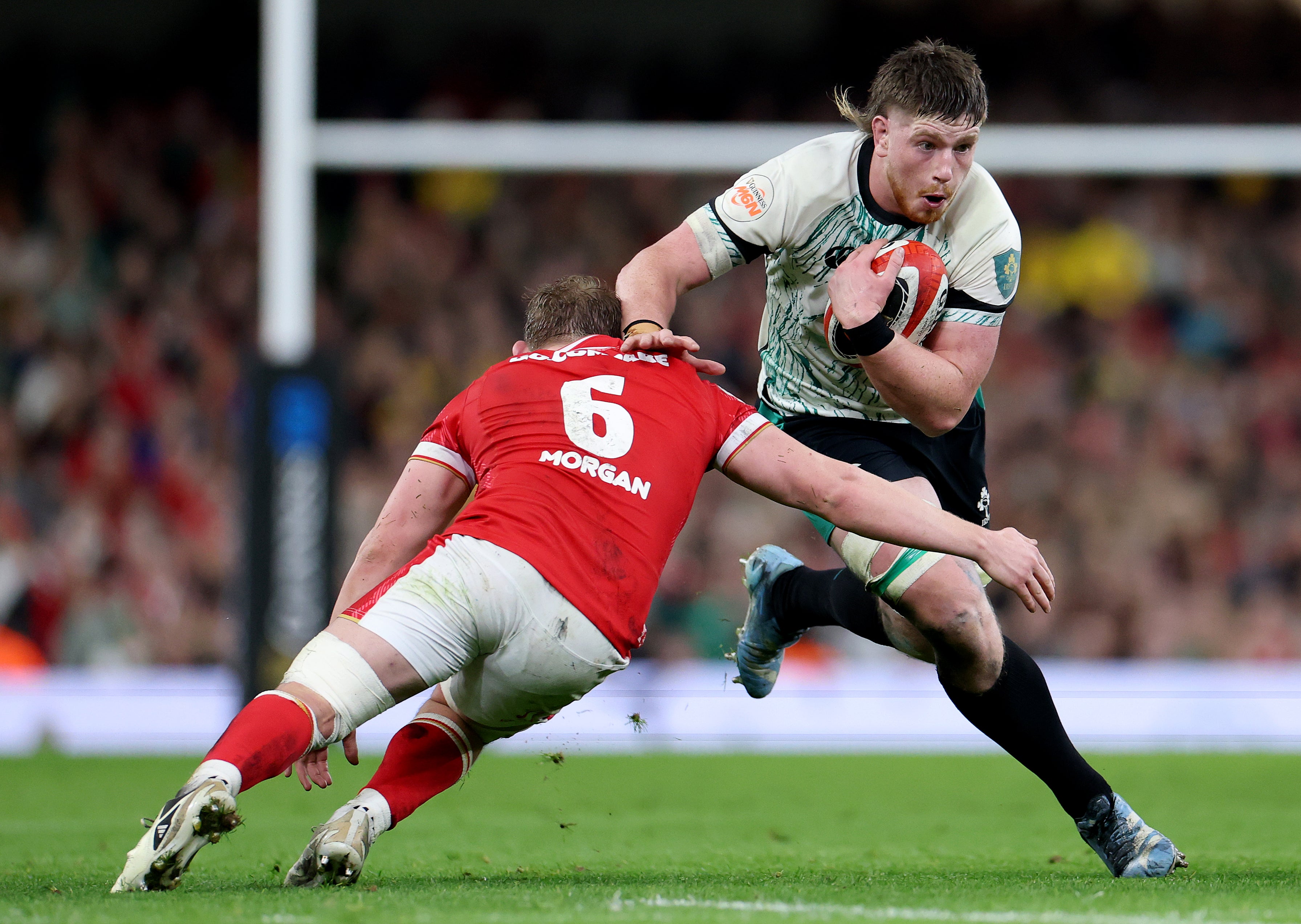 Wales captain Jac Morgan led an improved effort against Ireland