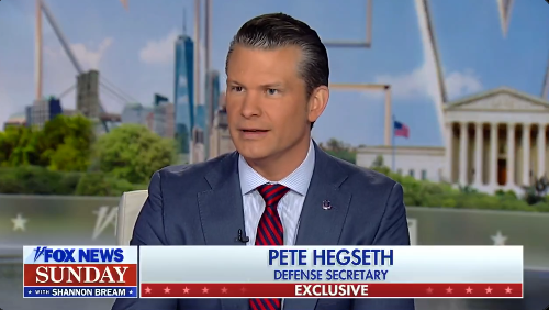 Former Fox News host Pete Hegseth, now Donald Trump's defense secretary, was interviewed by his old network on Sunday about a firing spree at the Pentagon