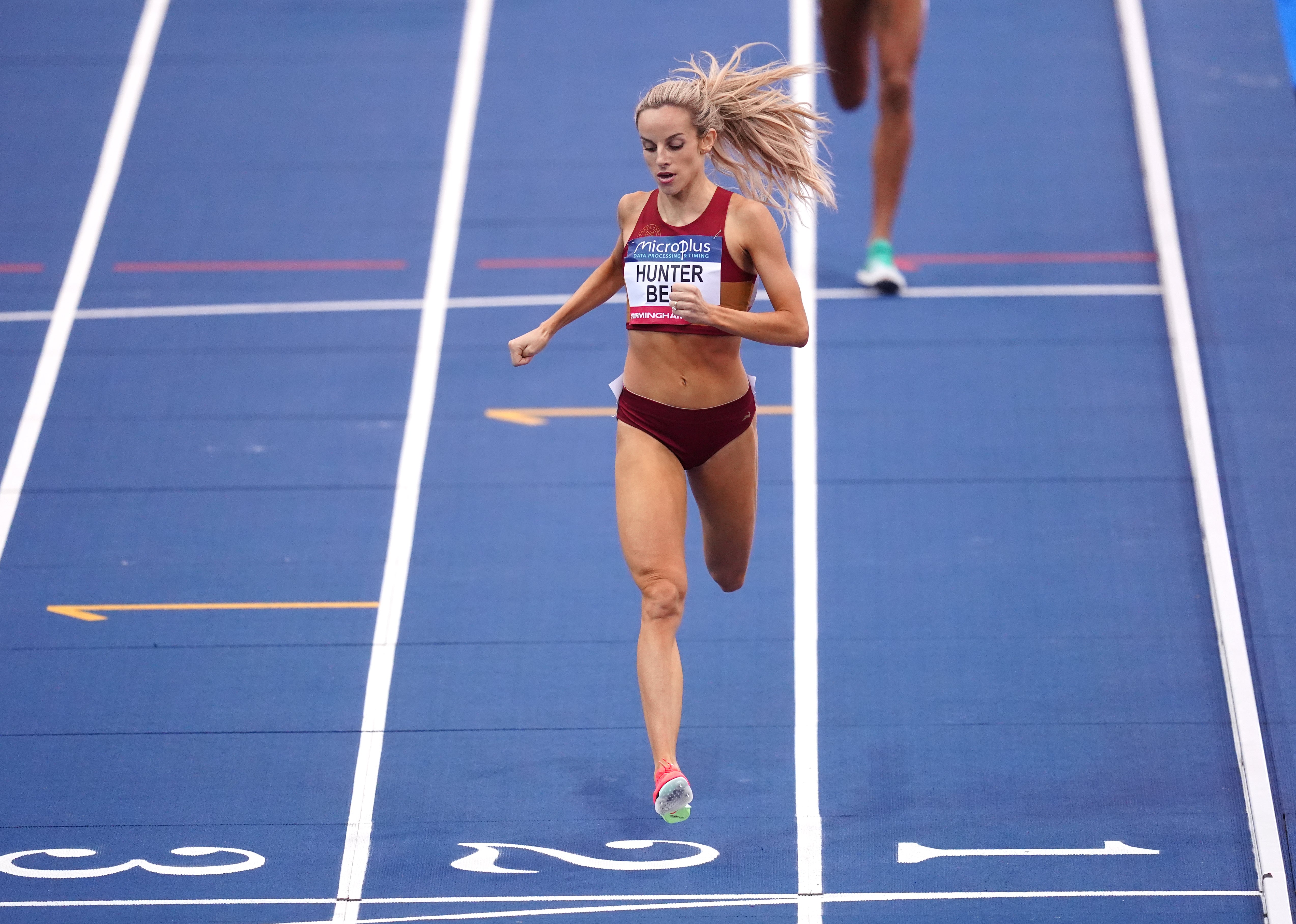 Georgia Hunter-Bell will be in action at the World Indoors