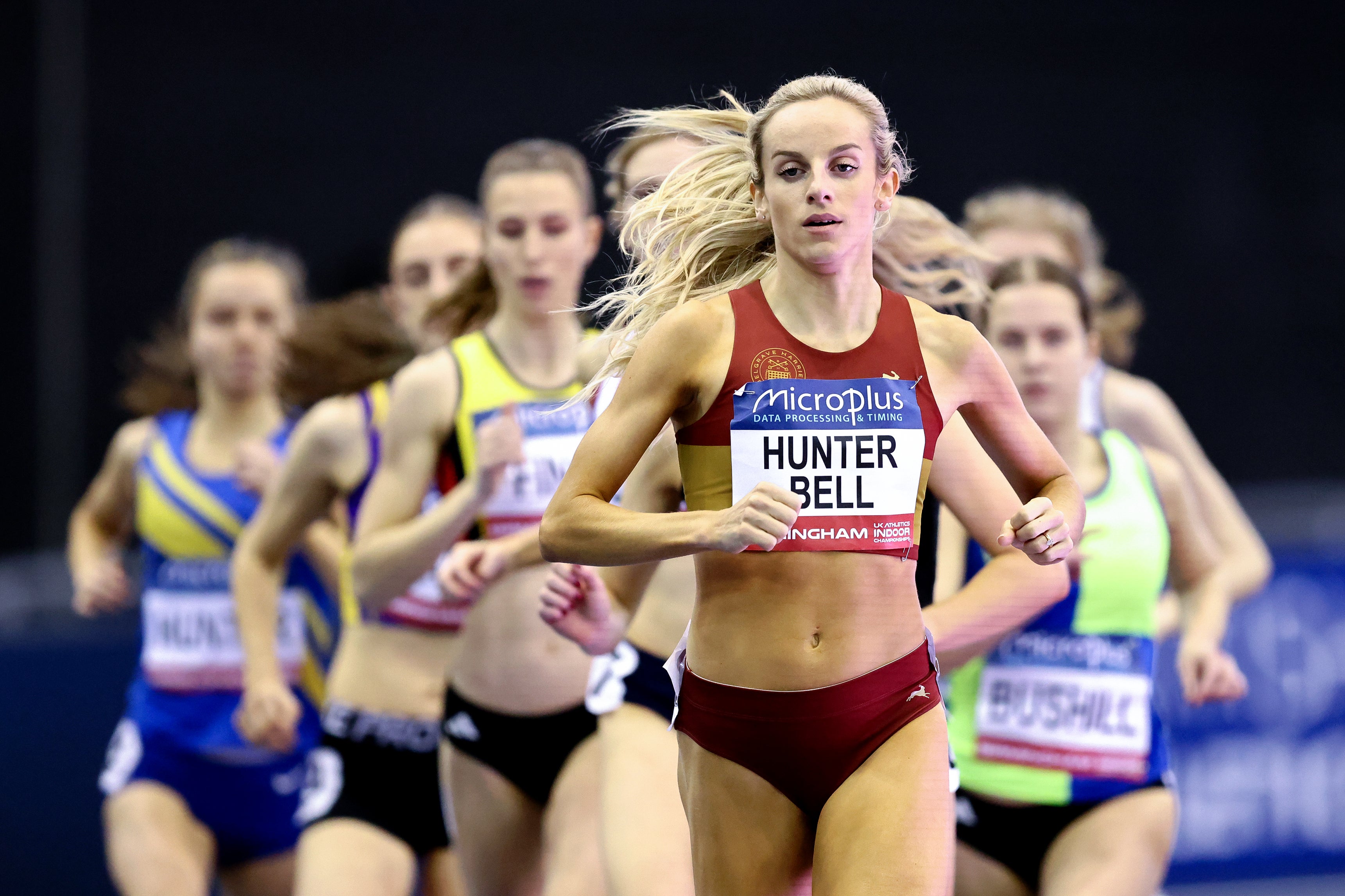 Georgia Hunter-Bell is embracing her place as favourite