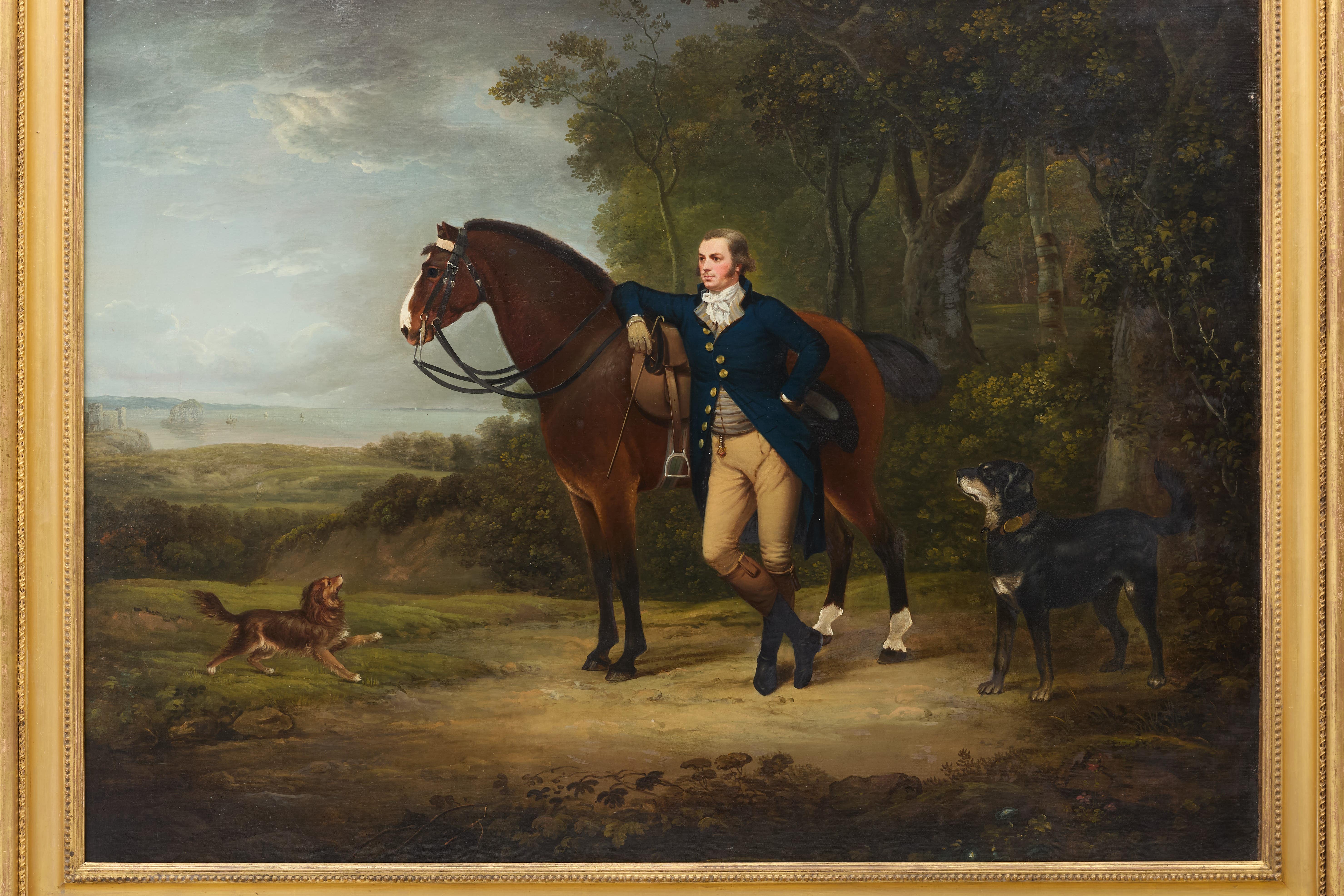 Many paintings are included in the sale of Hugo Morley-Fletcher’s collection (Roseberys/PA)
