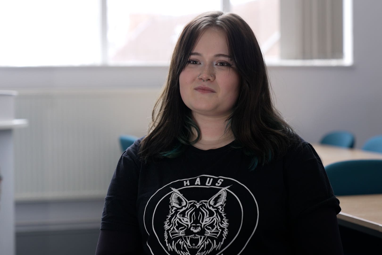 Eve, 19, is an ambassador for Just Like Us (Richard McCarthy/PA)