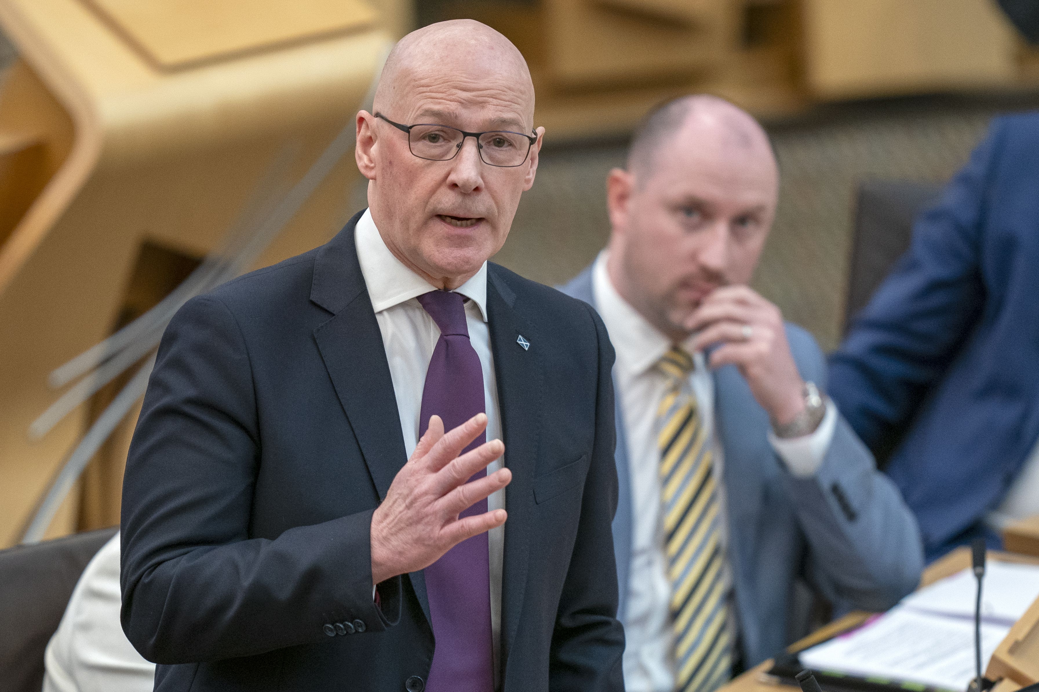 The First Minister will attend a ceremony on Monday (Jane Barlow/PA)