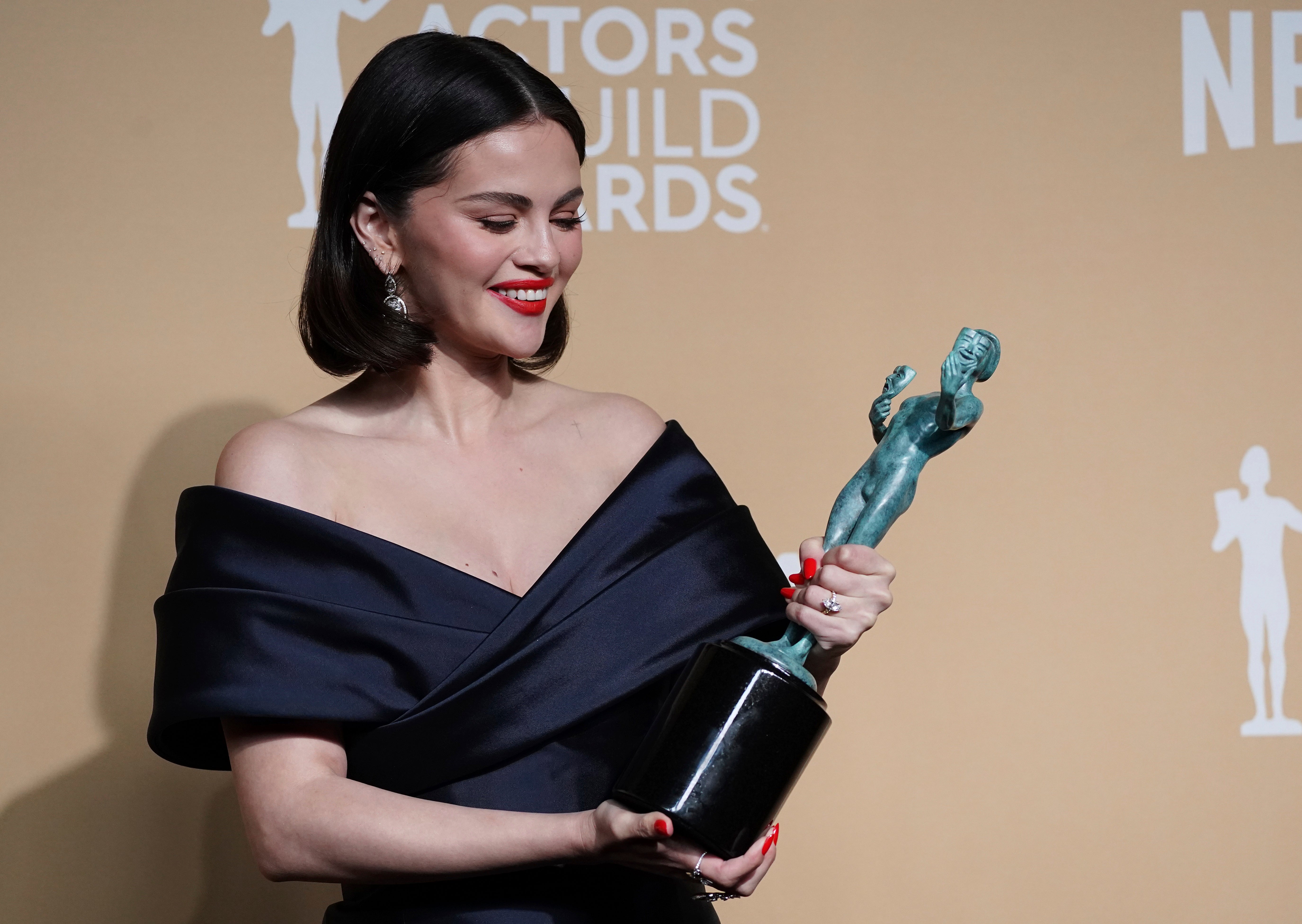 Selena Gomez at the 31st Annual SAG Awards