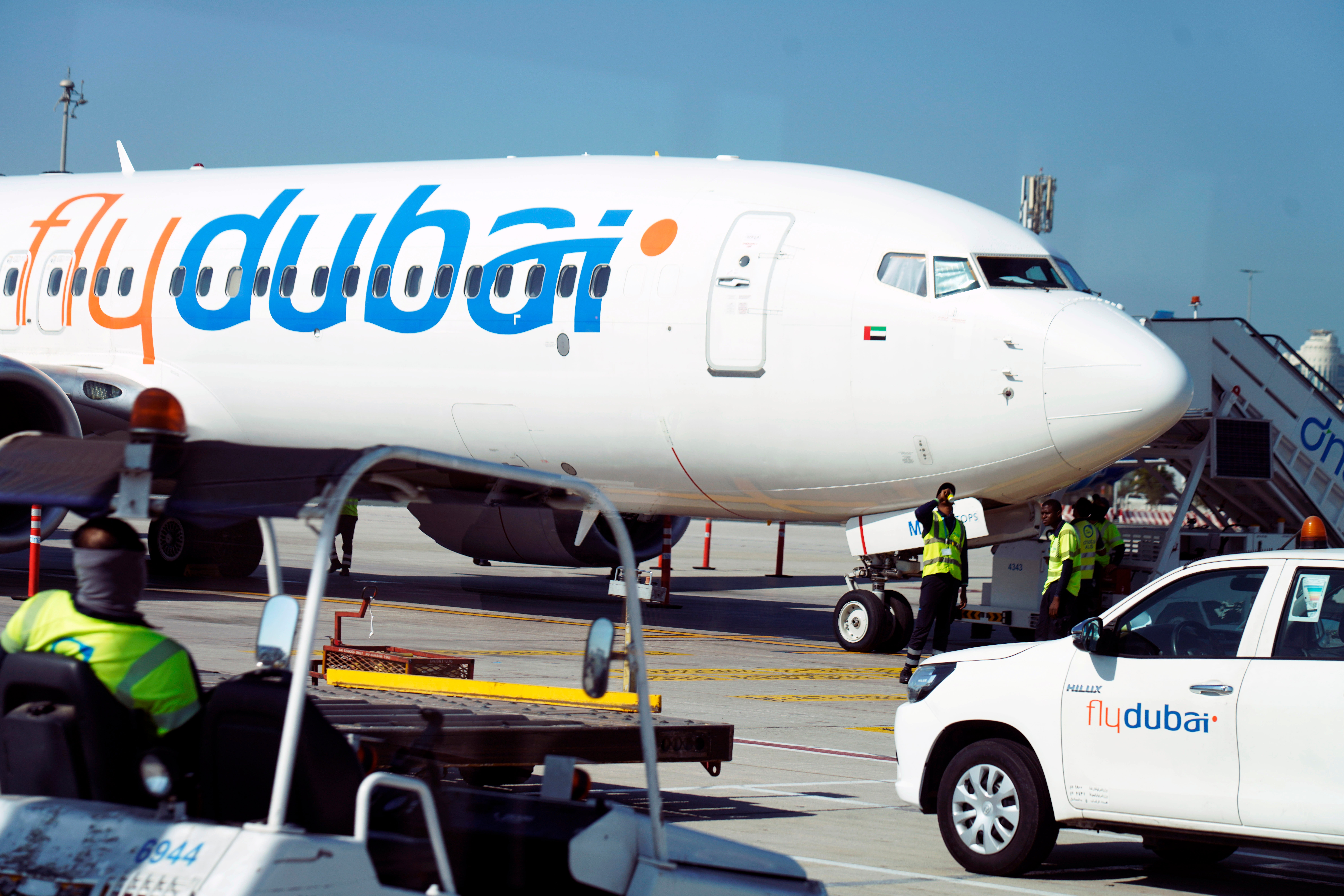 A flydubai spokesperson said that flights to Iranian cities on Friday had been cancelled