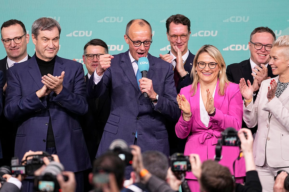 Friedrich Merz will likely be Germany’s new leader following his party’s national election win
