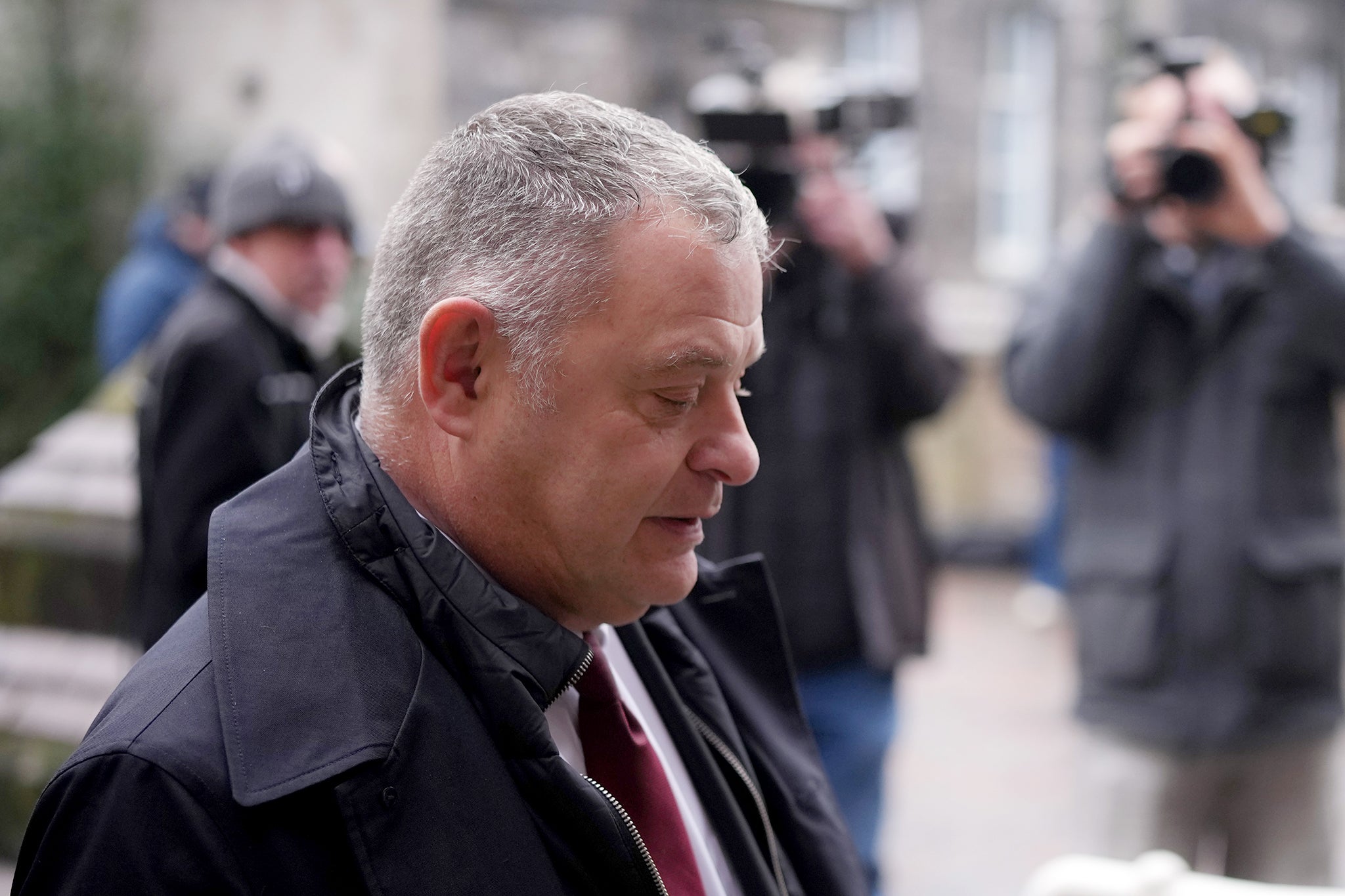 He was caught on camera repeatedly punching his victim