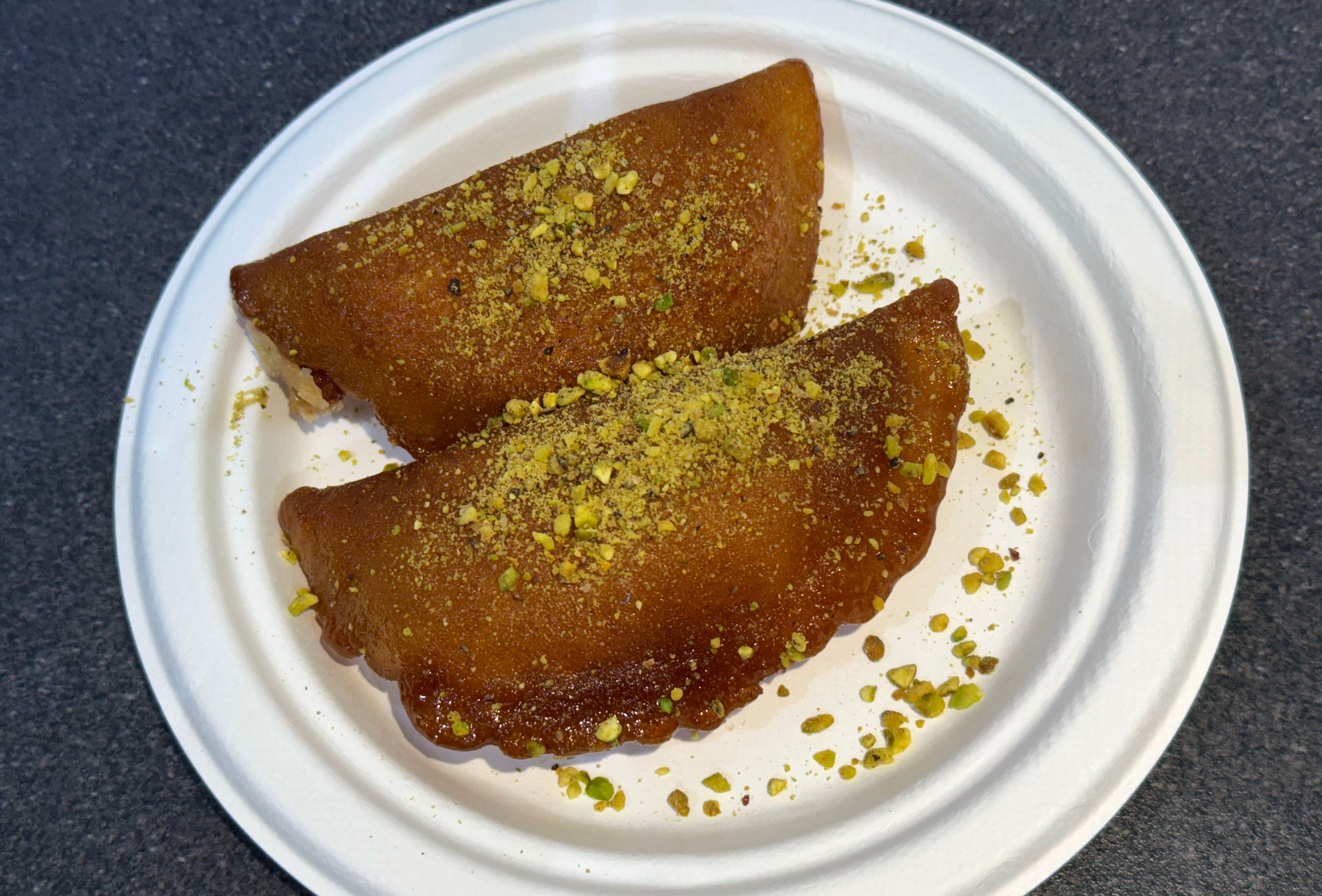 Qatayef are a popular Middle Eastern sweet snack