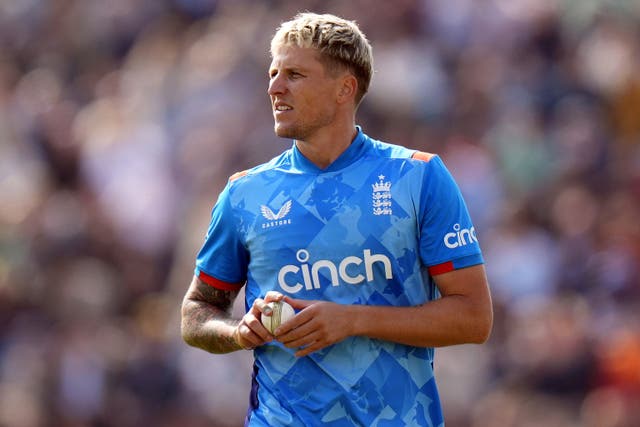 Brydon Carse is out of England’s Champions Trophy squad (Danny Lawson/PA)