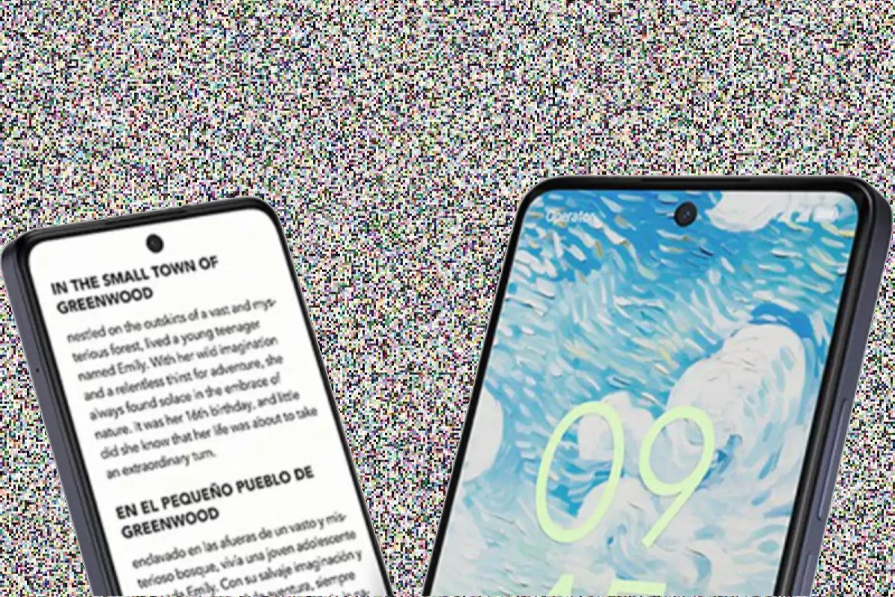 The TCL 50 Pro NXTPAPER 5G blocks social media and digital notifications and switches to an e-reader display through a side switch