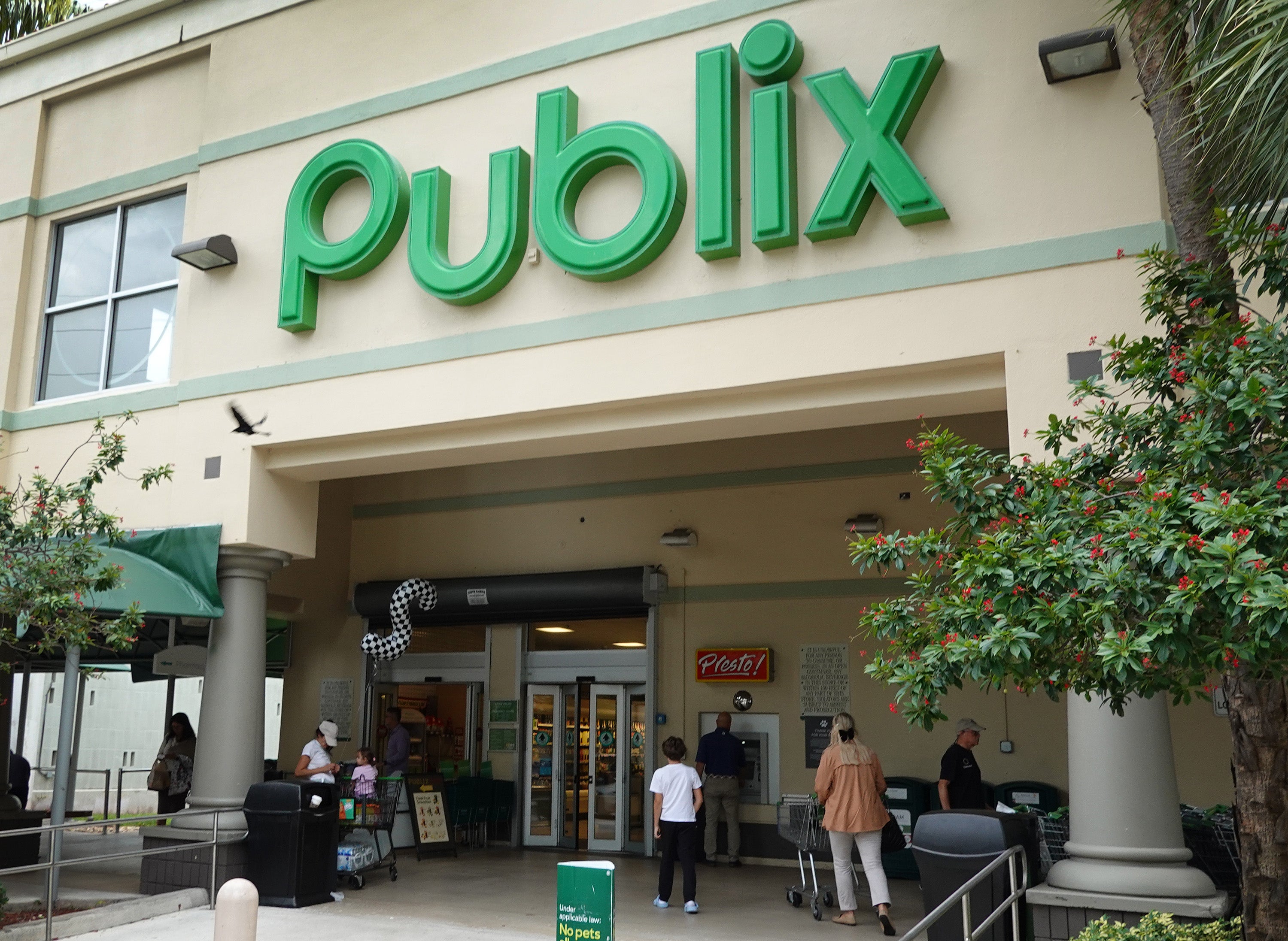 Publix operates in eight states across the U.S.