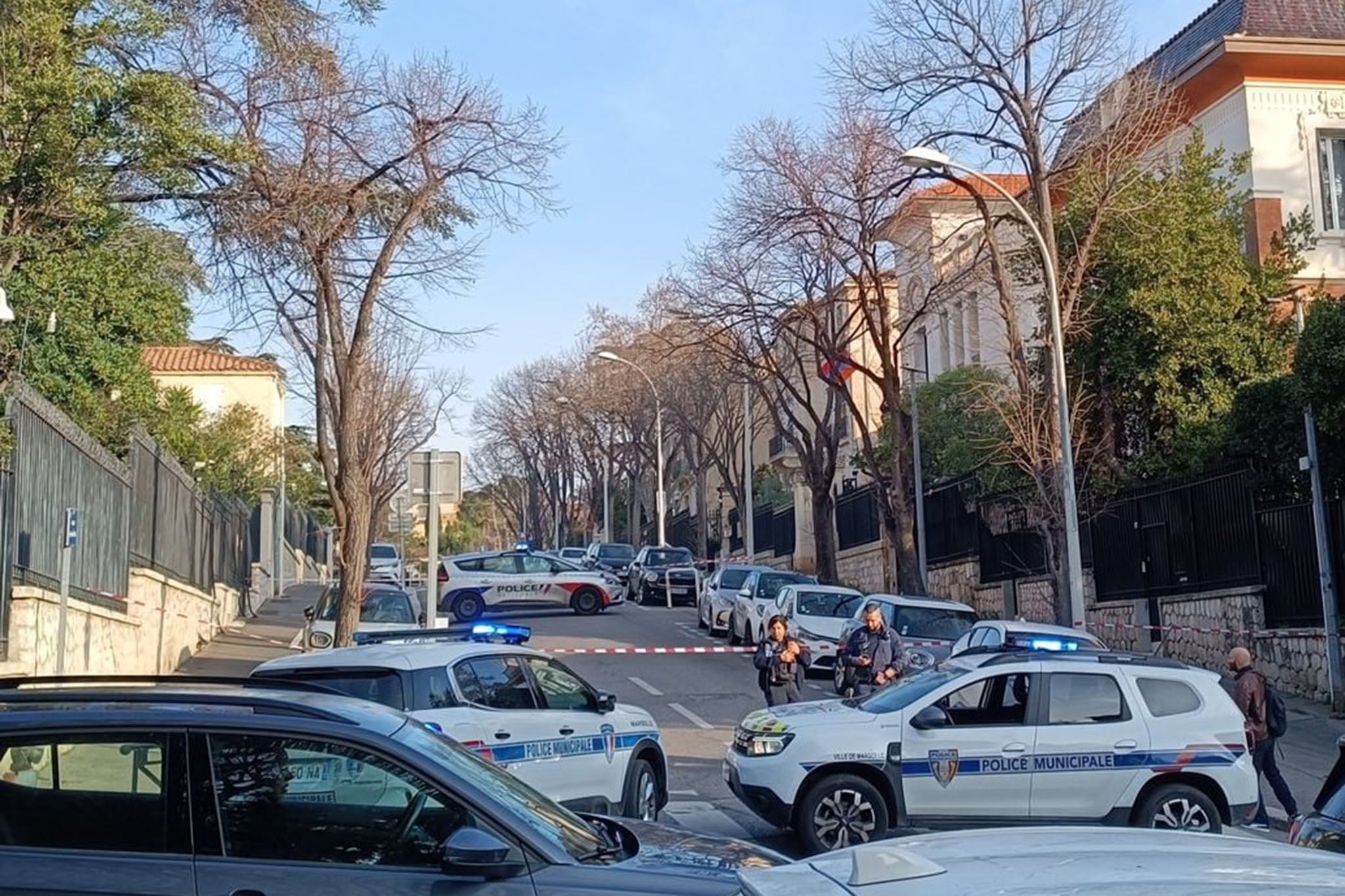 French authorities said no one was. injured