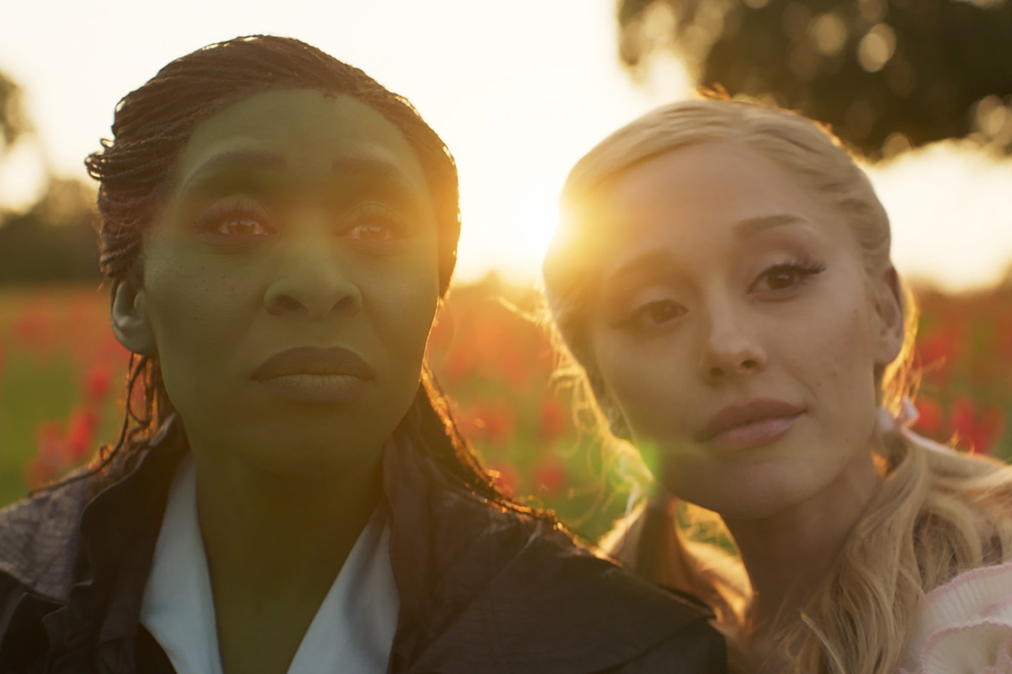 Cynthia Erivo and Ariana Grande in ‘Wicked’