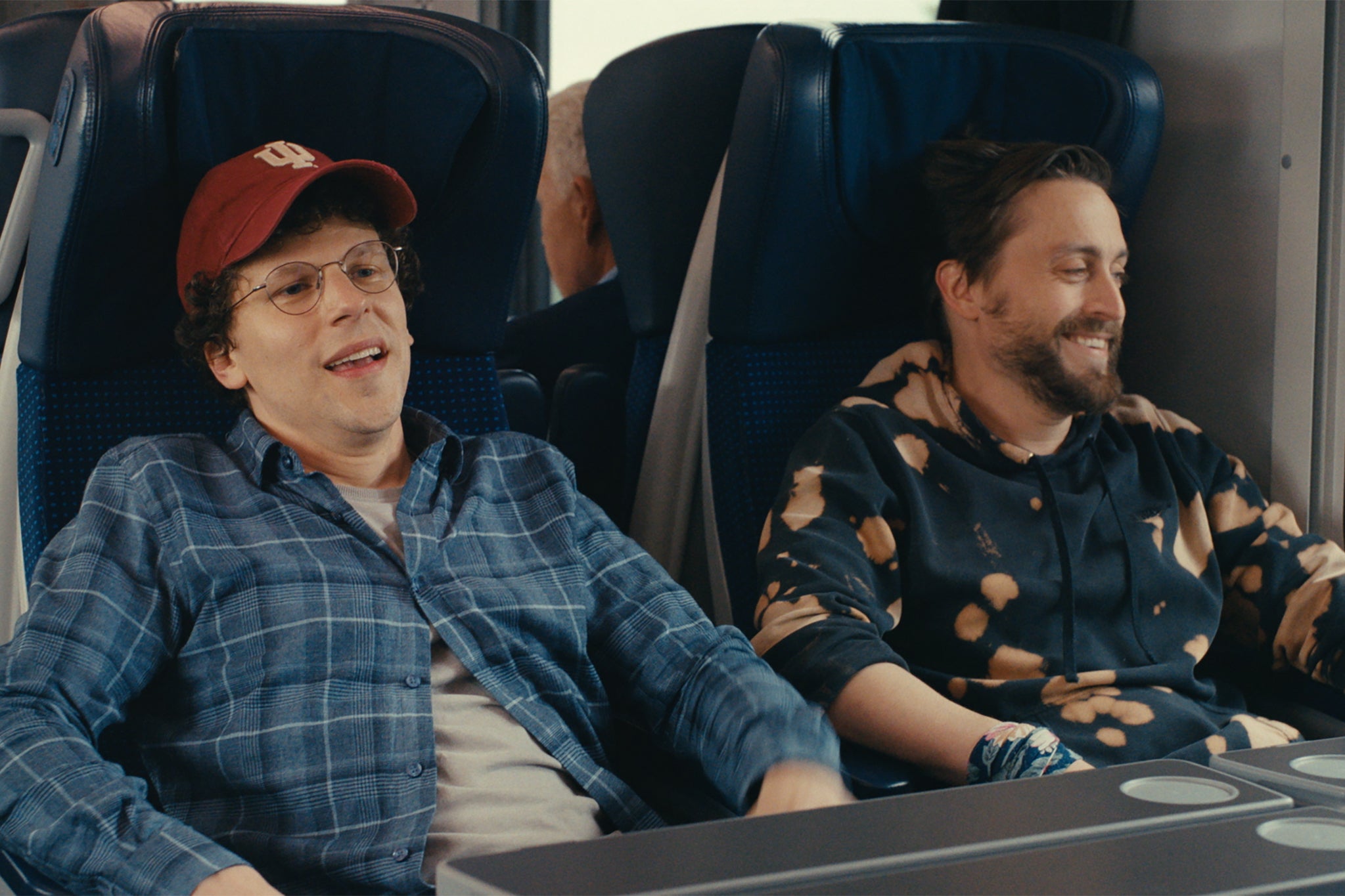 Jesse Eisenberg and Kieran Culkin in ‘A Real Pain’