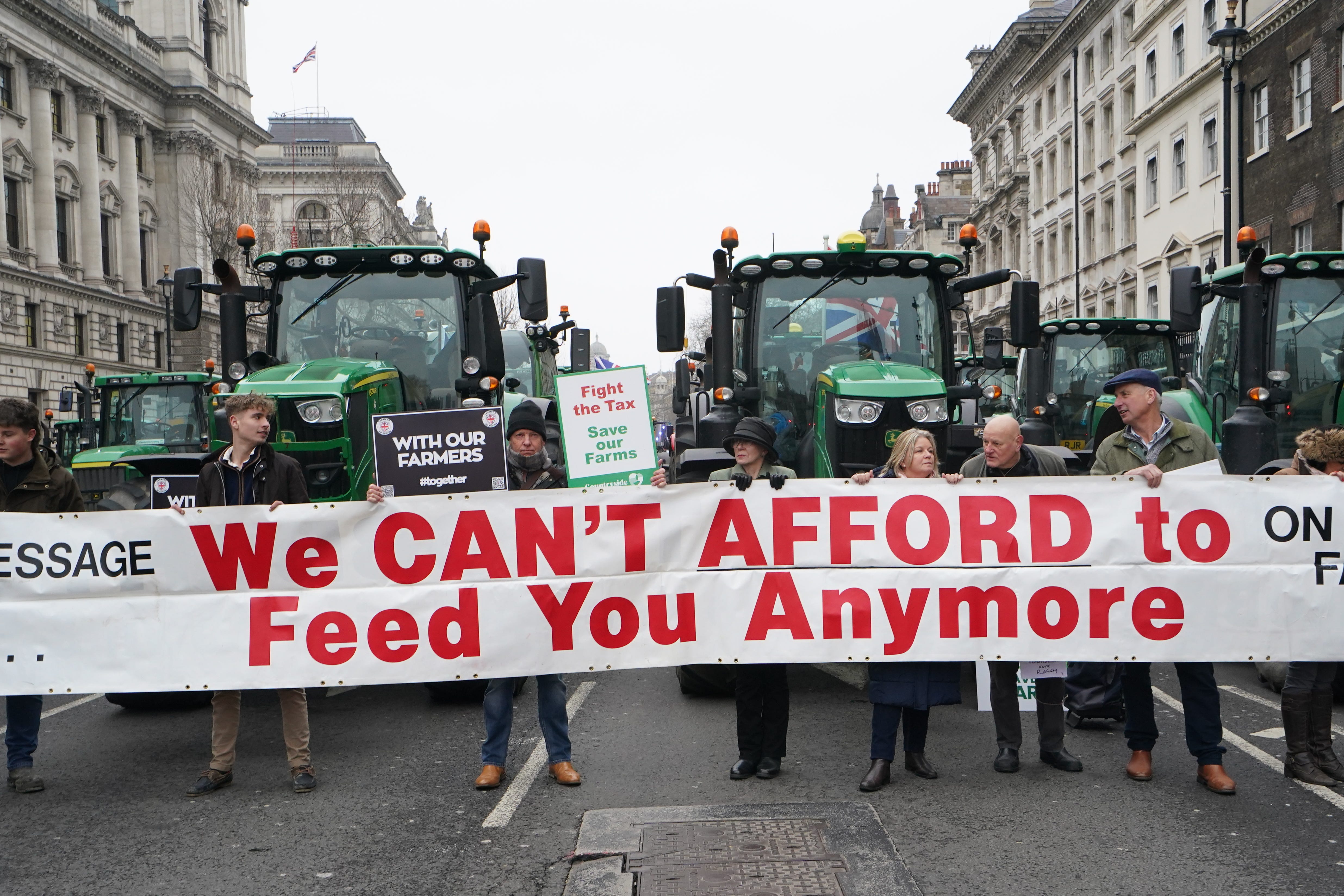National Farmers’ Union president Tom Bradshaw is set to give a highly critical speech at his organisation’s conference on Tuesday (Gareth Fuller/PA)
