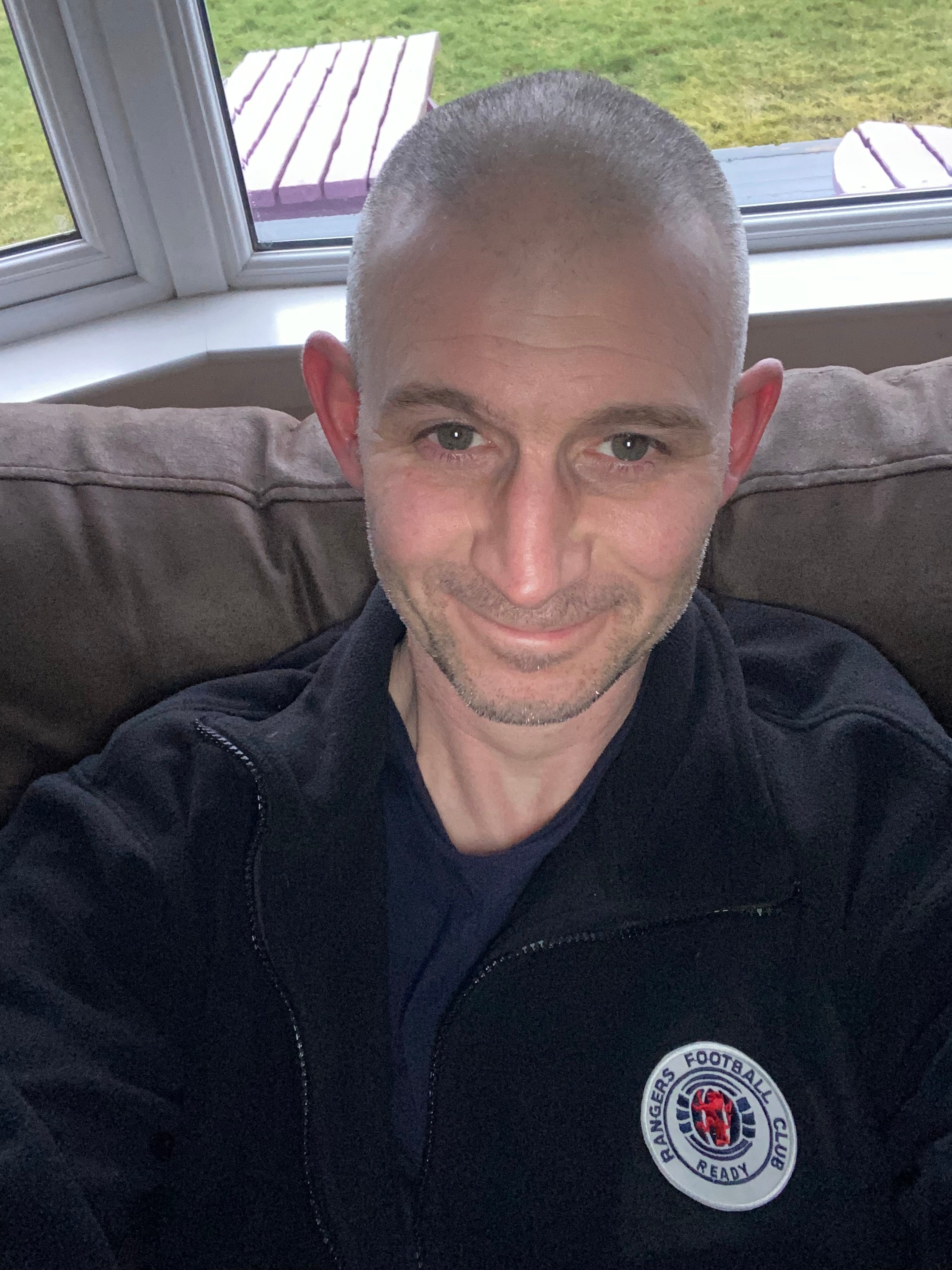 James lost control of his legs on a walk home in March 2023