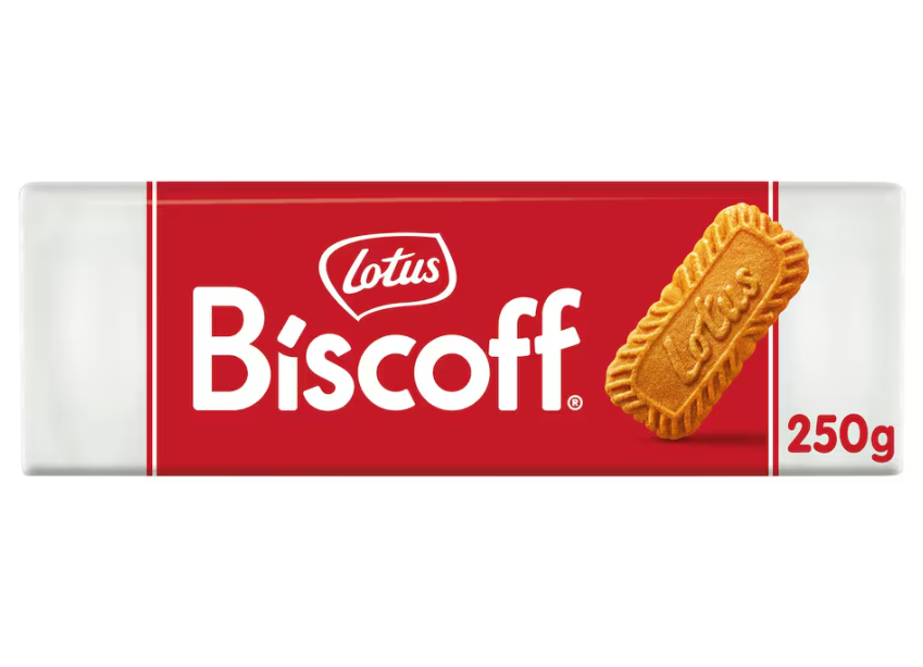 The ice cream is unaffiliated with Lotus Biscoff