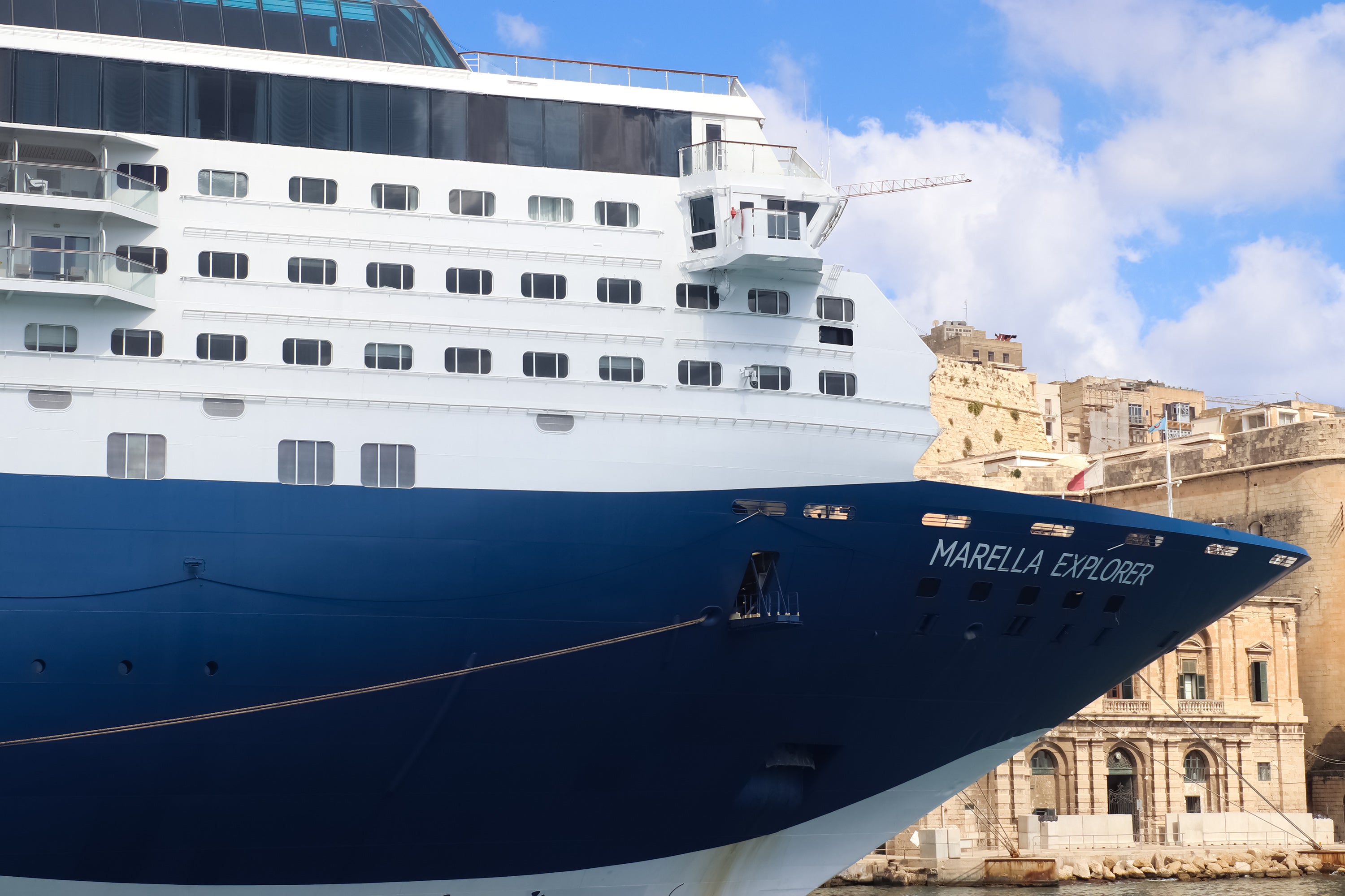 Despite its size, Marella Explorer can still get you close to top destinations