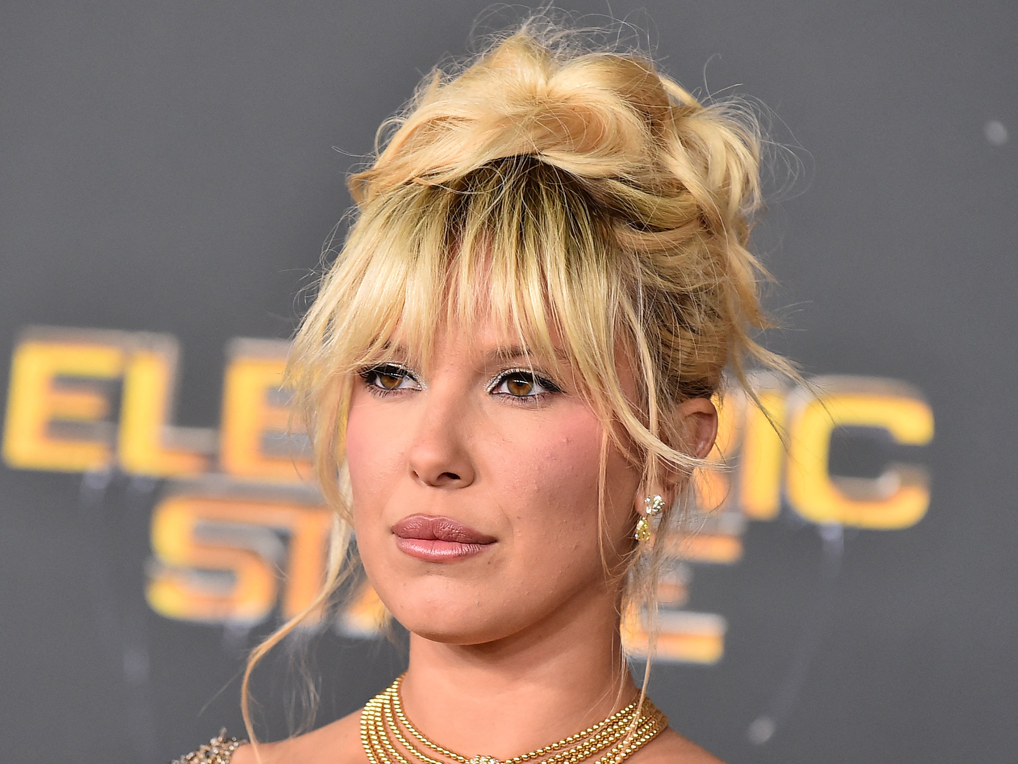 Millie Bobby Brown at the premiere of ‘The Electric State’