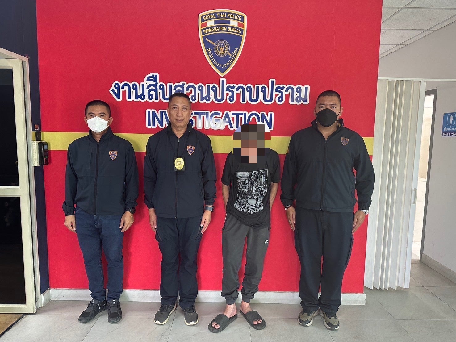 He now faces deportation back to the UK, Thai police said