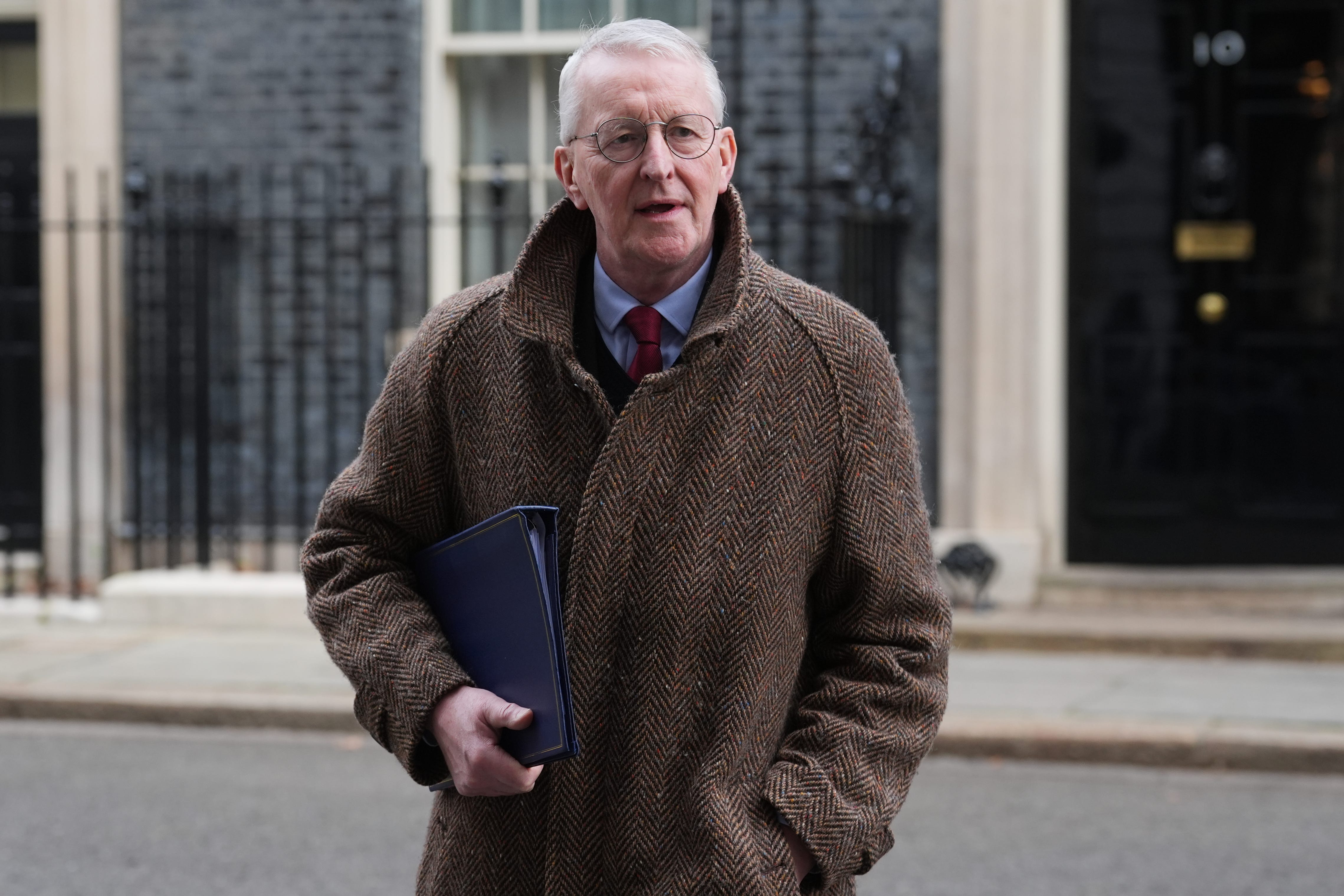 Northern Ireland Secretary Hilary Benn has said no financial offer will be made to paramilitary groups to give up violence (Lucy North/PA)