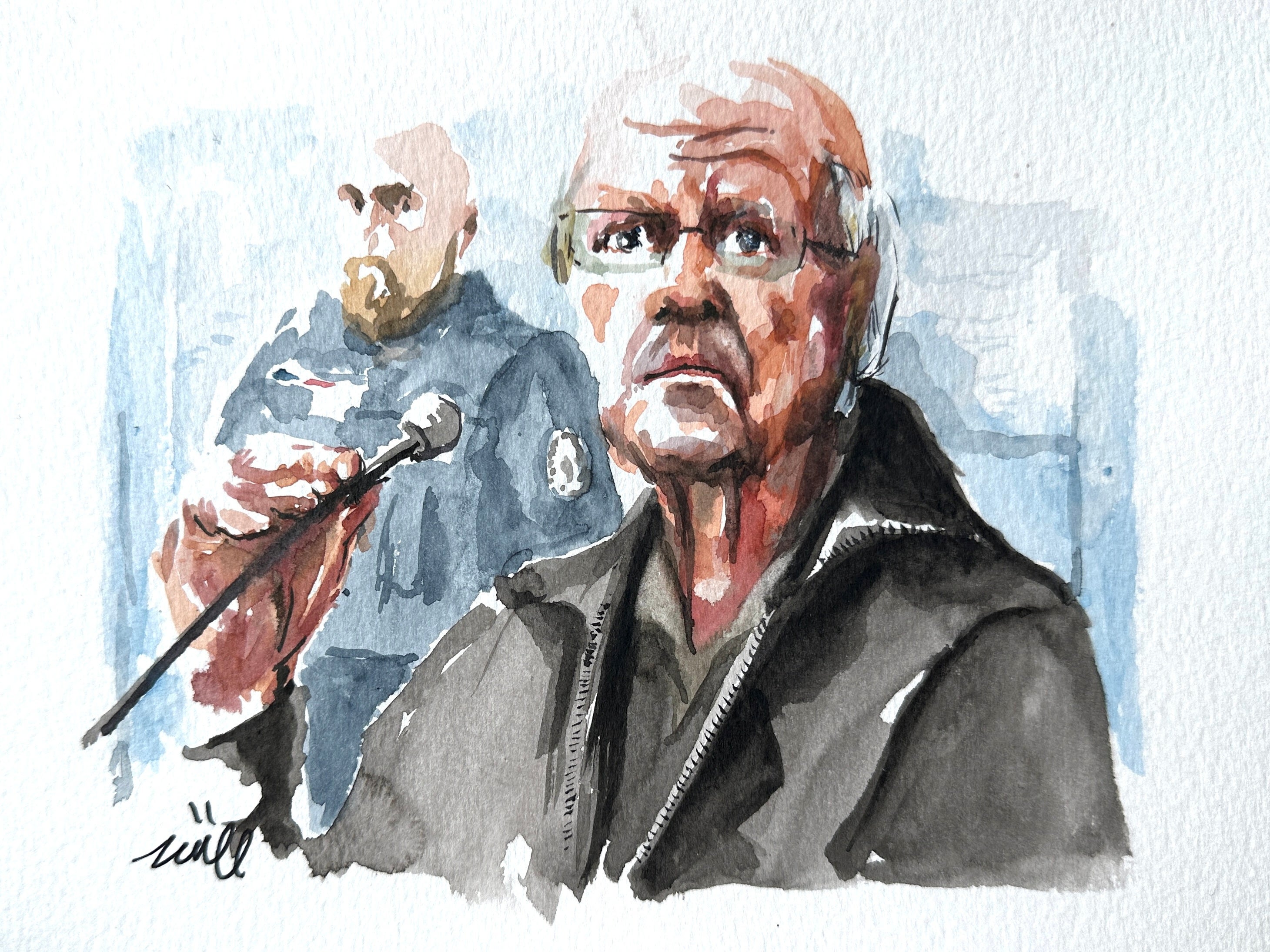 Joel Le Scouarnec, 74, is on trial accused of hundreds of sex offences in Vannes, France