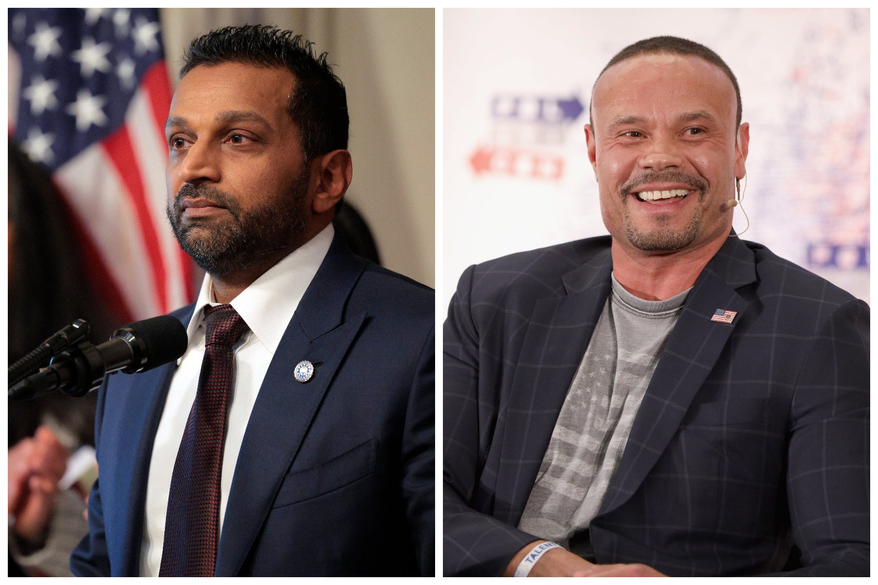 Kash Patel and Dan Bongino