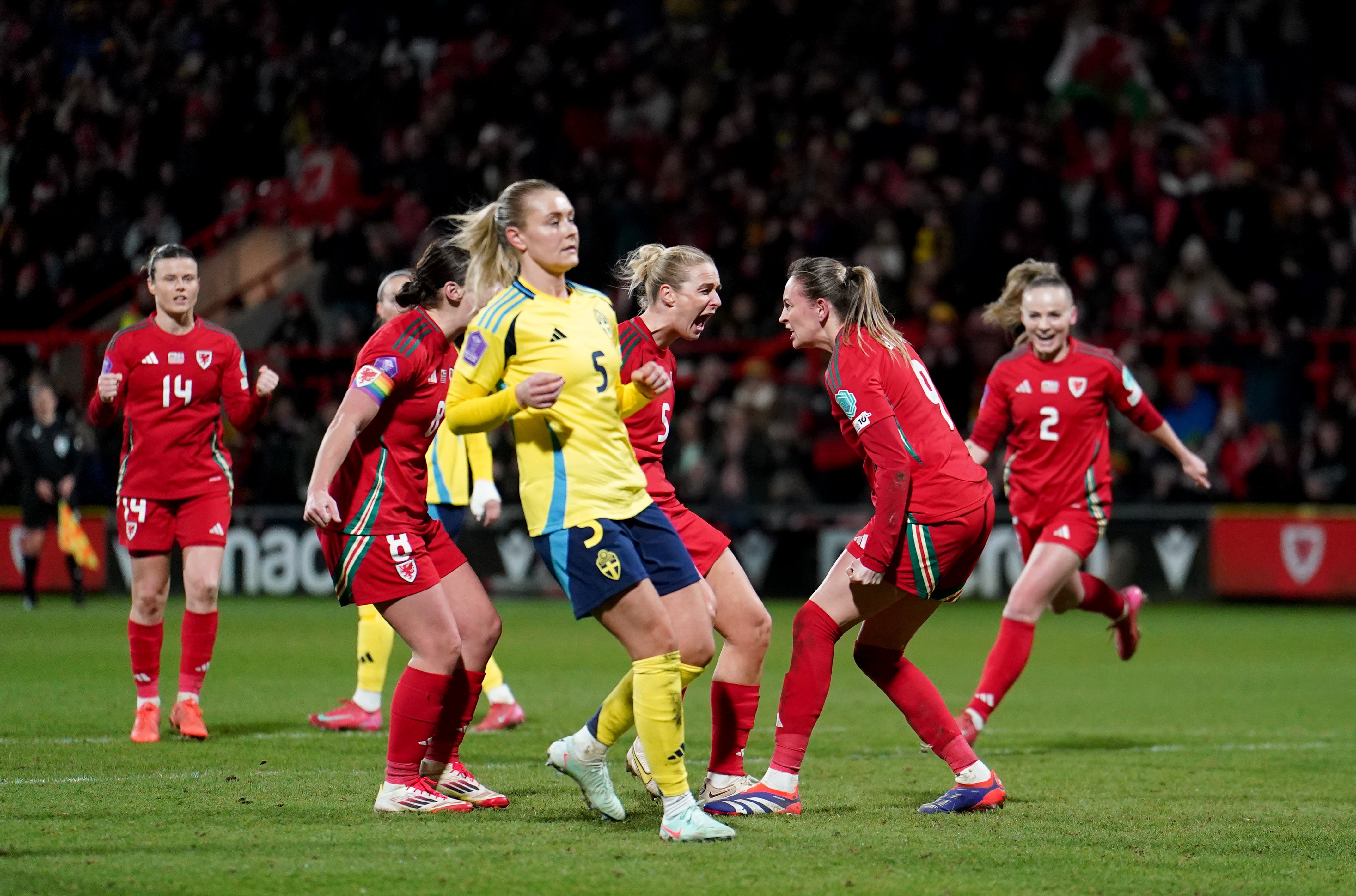 Wales could celebrate a hard-fought draw in Wrexham