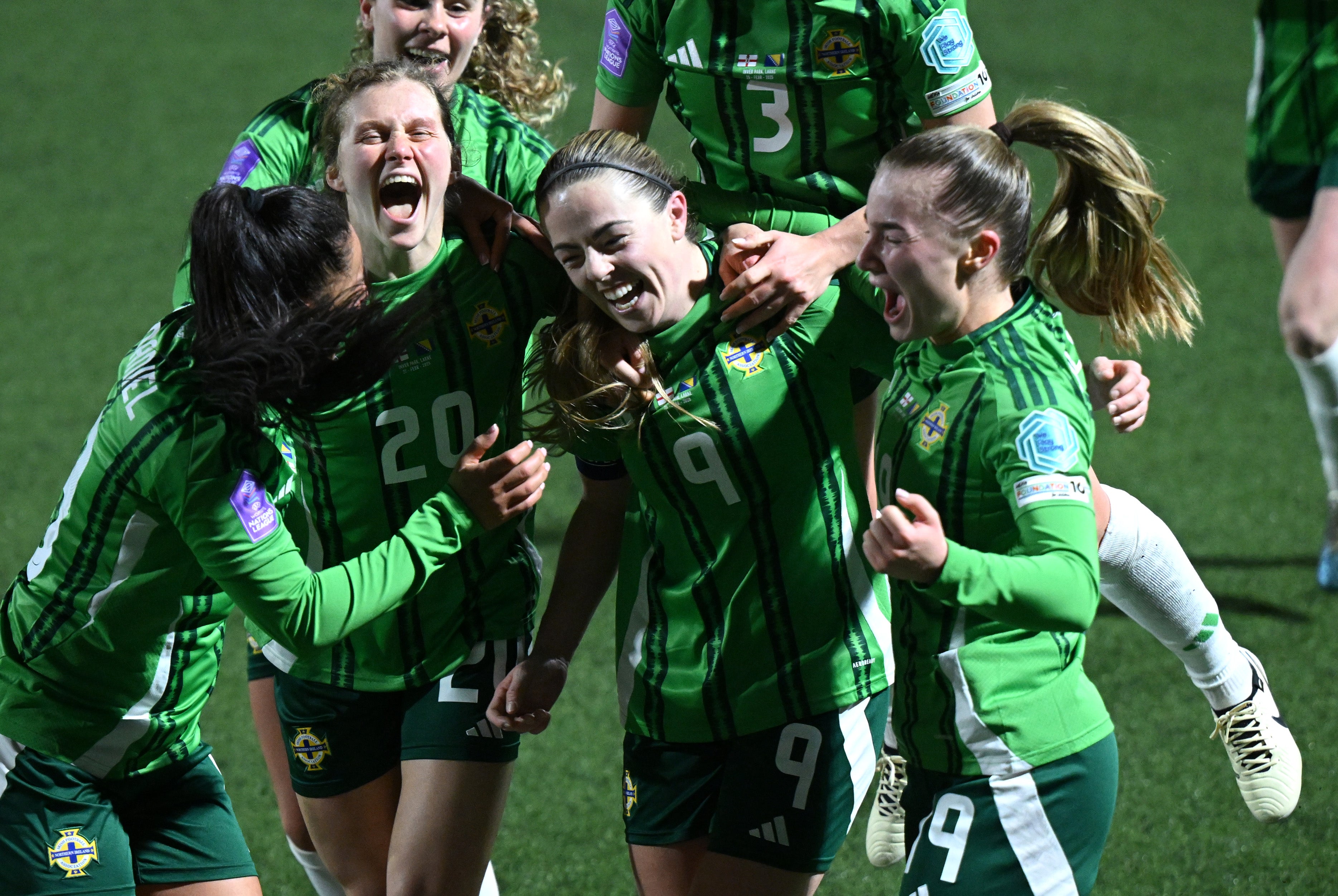 Simone Magill produced late heroics to hand Northern Ireland victory