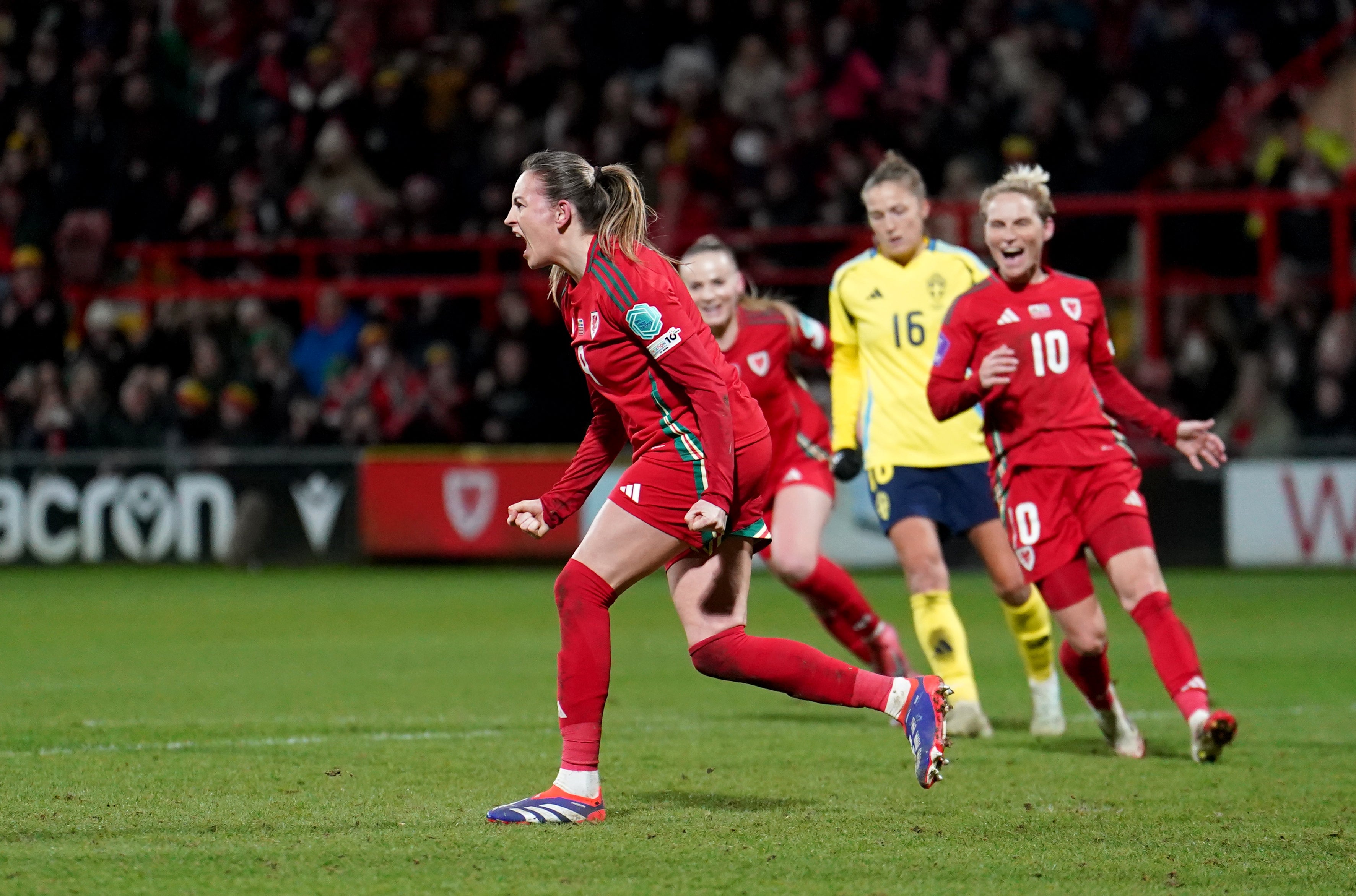 Kayleigh Barton earned Wales a draw against Sweden