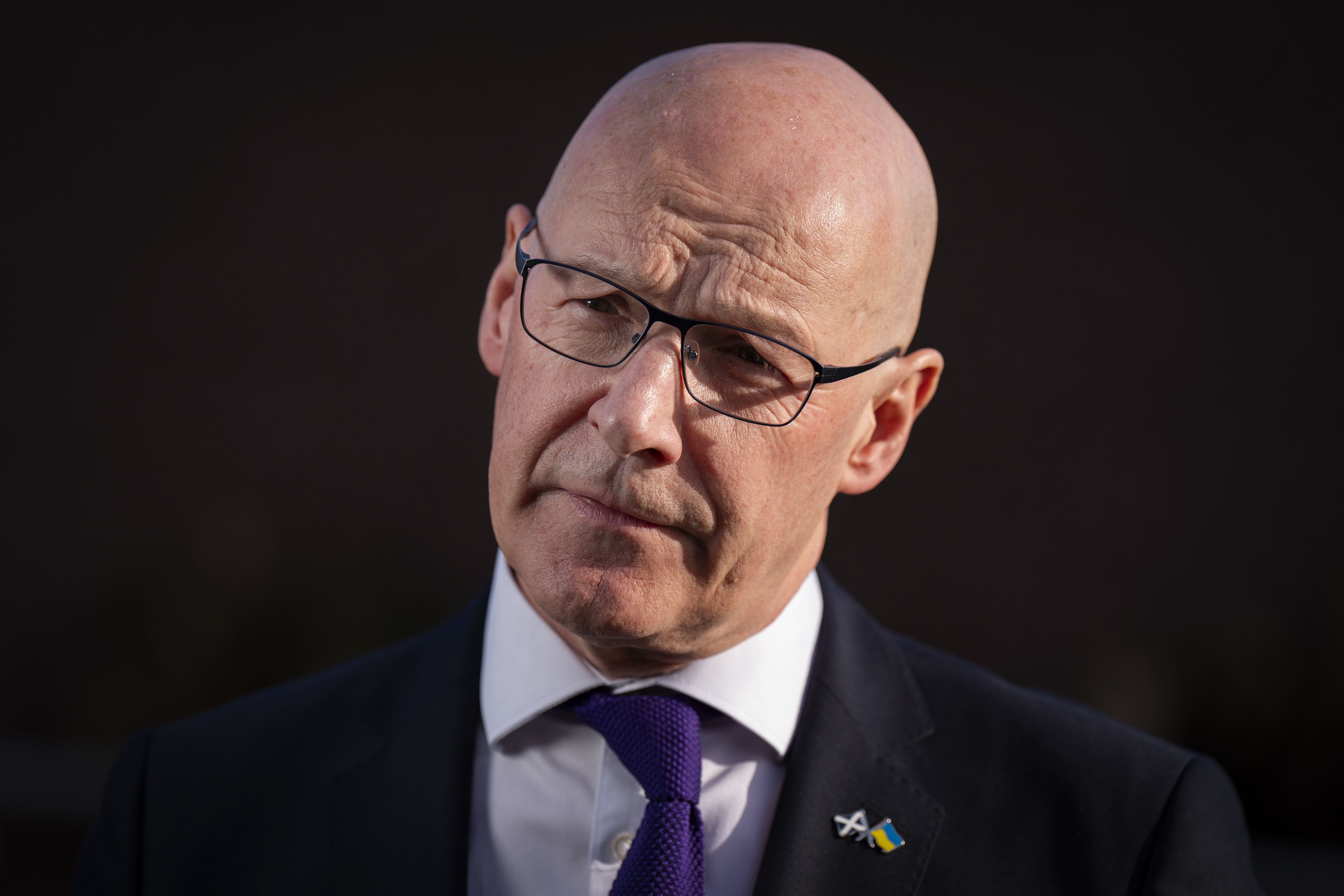 First Minister John Swinney will outline his plan to ‘renew public trust in politics’ (Jane Barlow/PA)