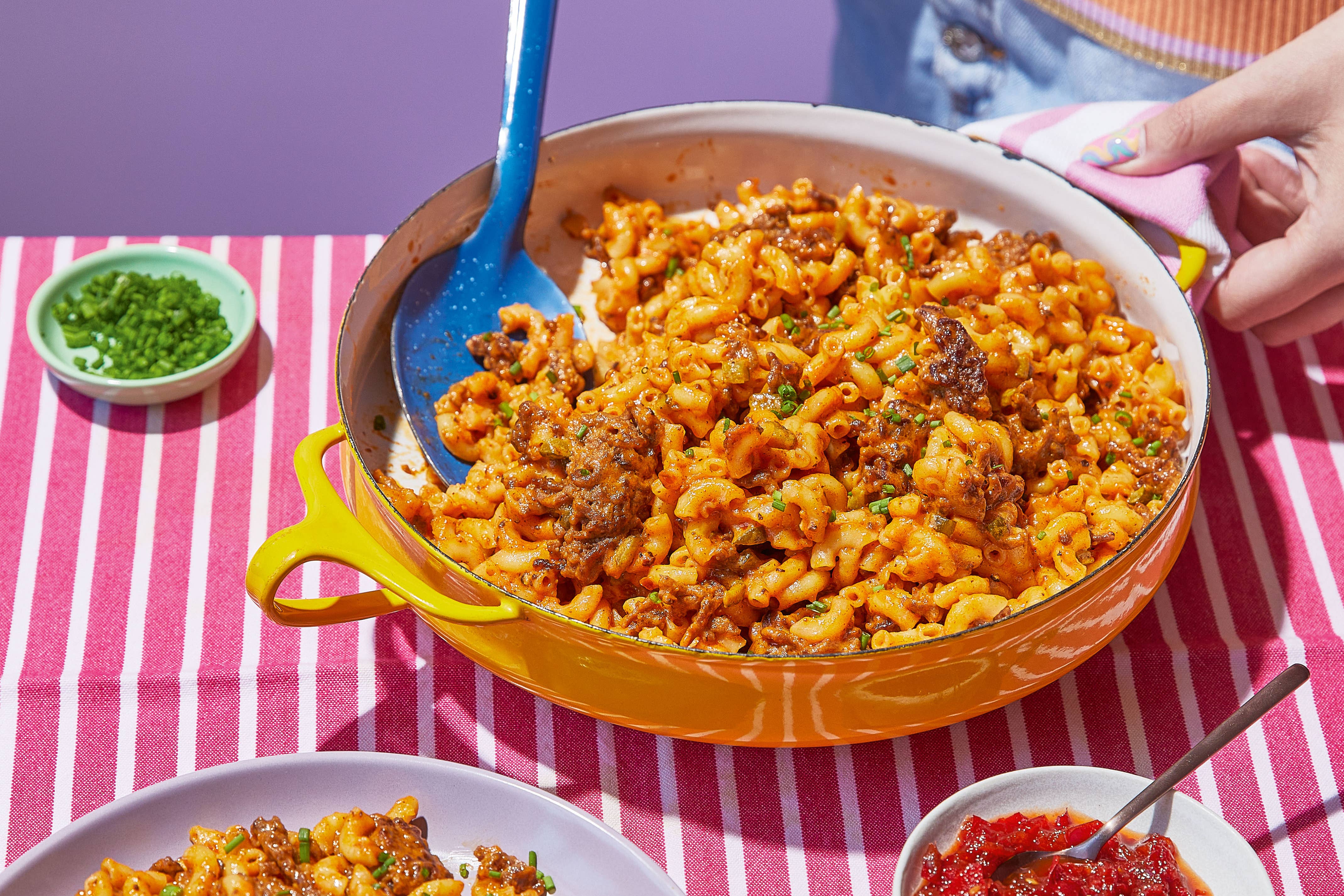 Smash burger meets mac’n’ cheese – and they live happily ever after