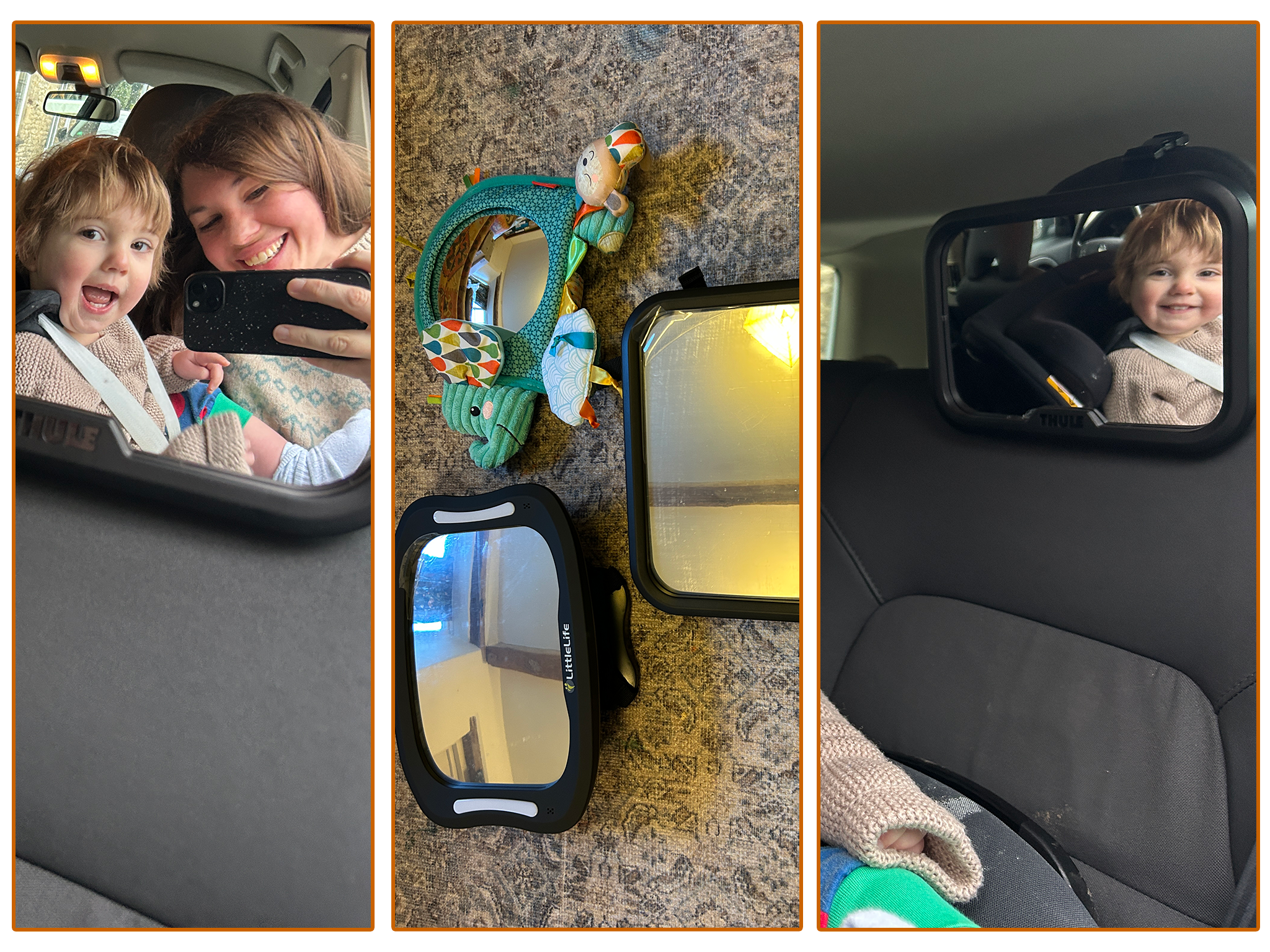 We tested each baby car mirror to see how easy it was to fit and adjust
