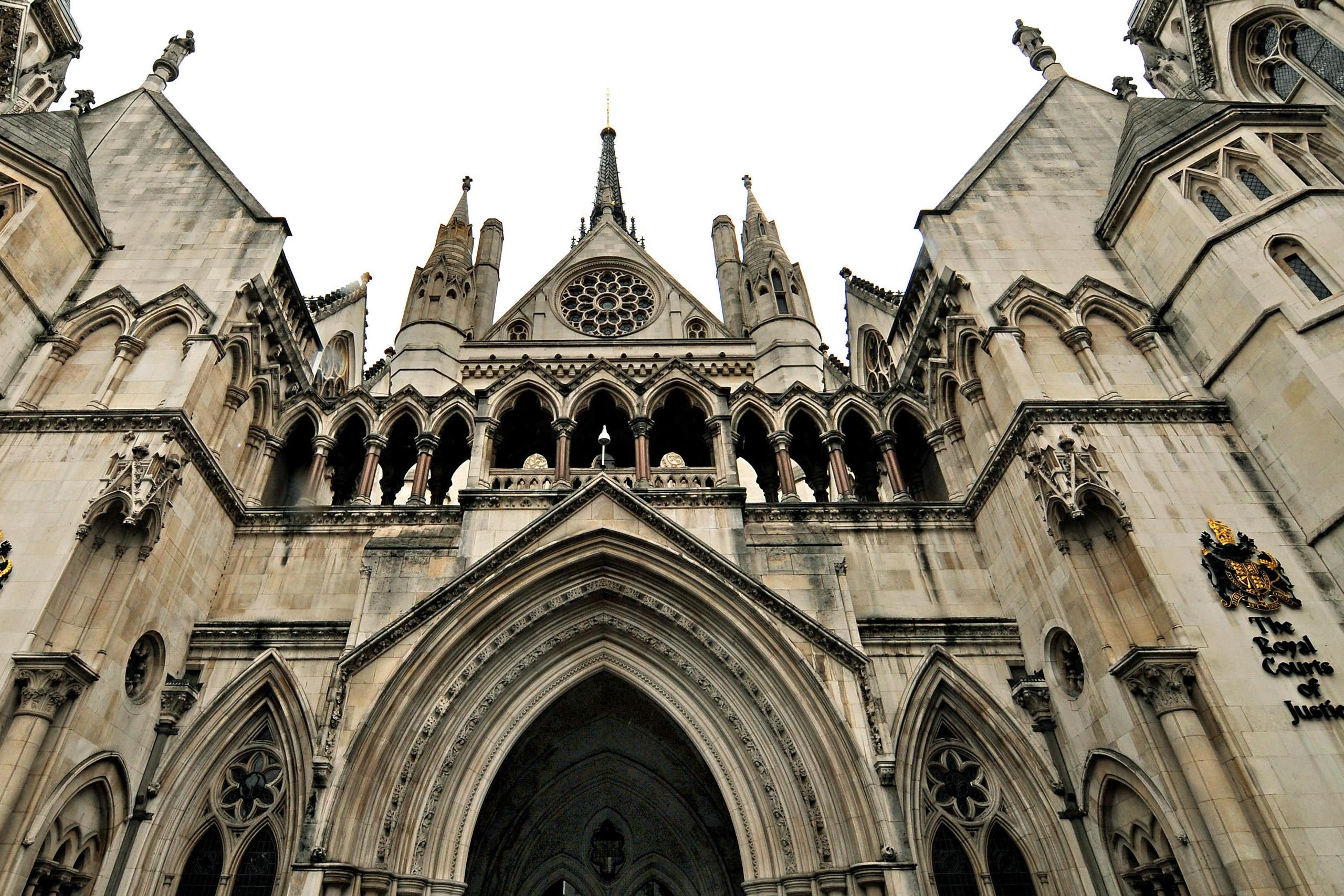 The hearing was held at the High Court in London