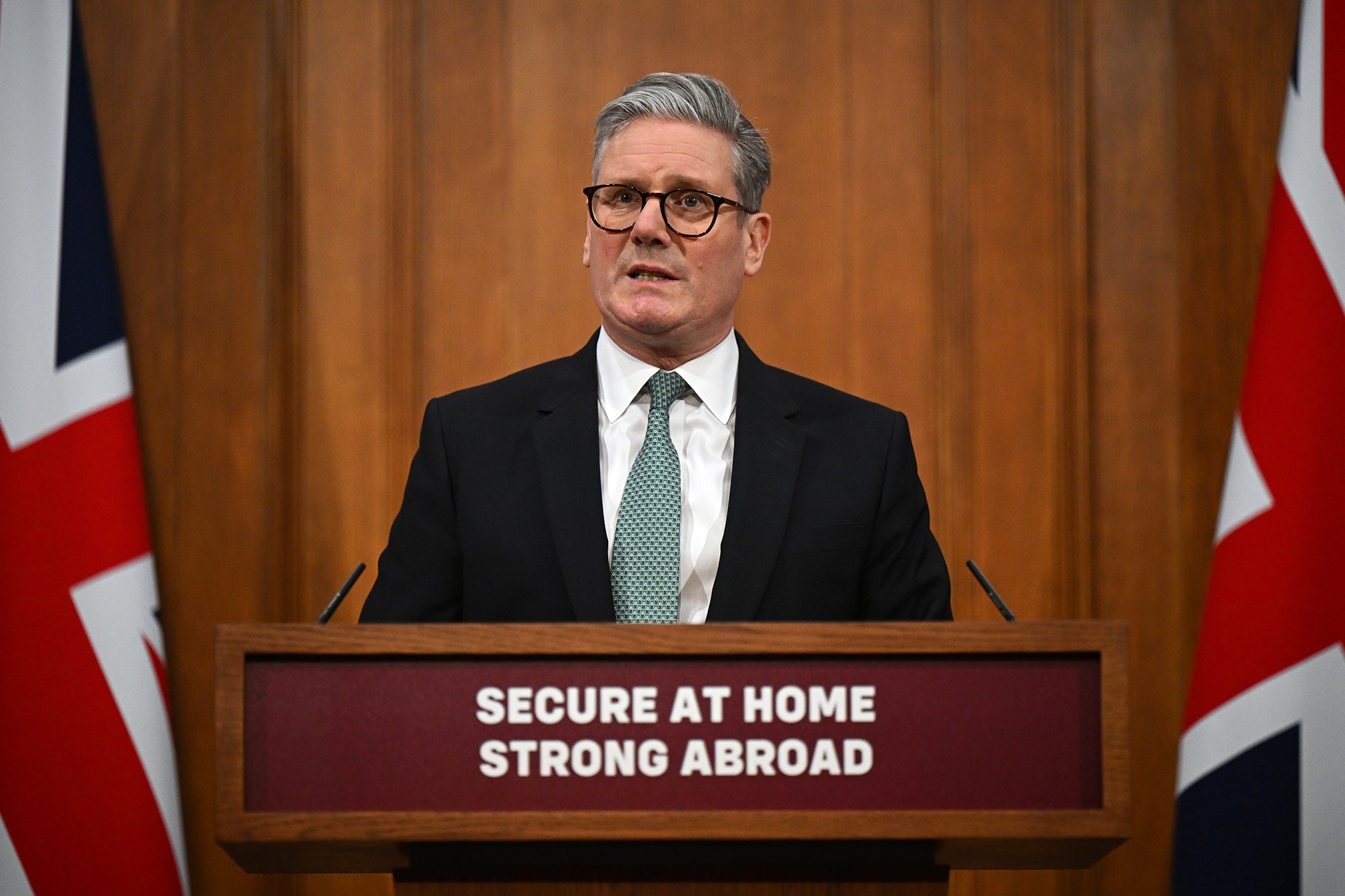 Starmer has pledged to use the money from the cuts to hike the defence budget