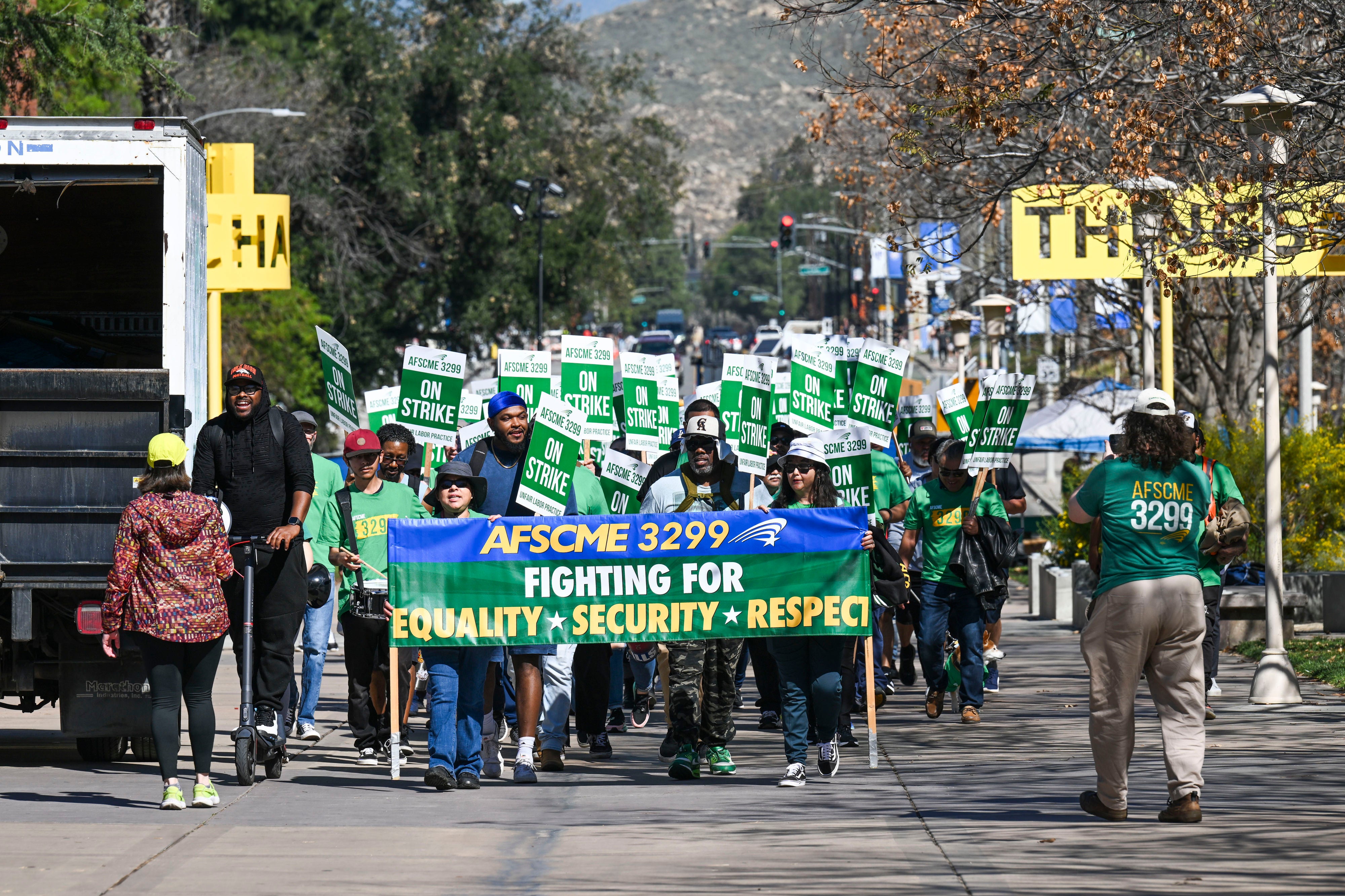 University of California Workers Strikes
