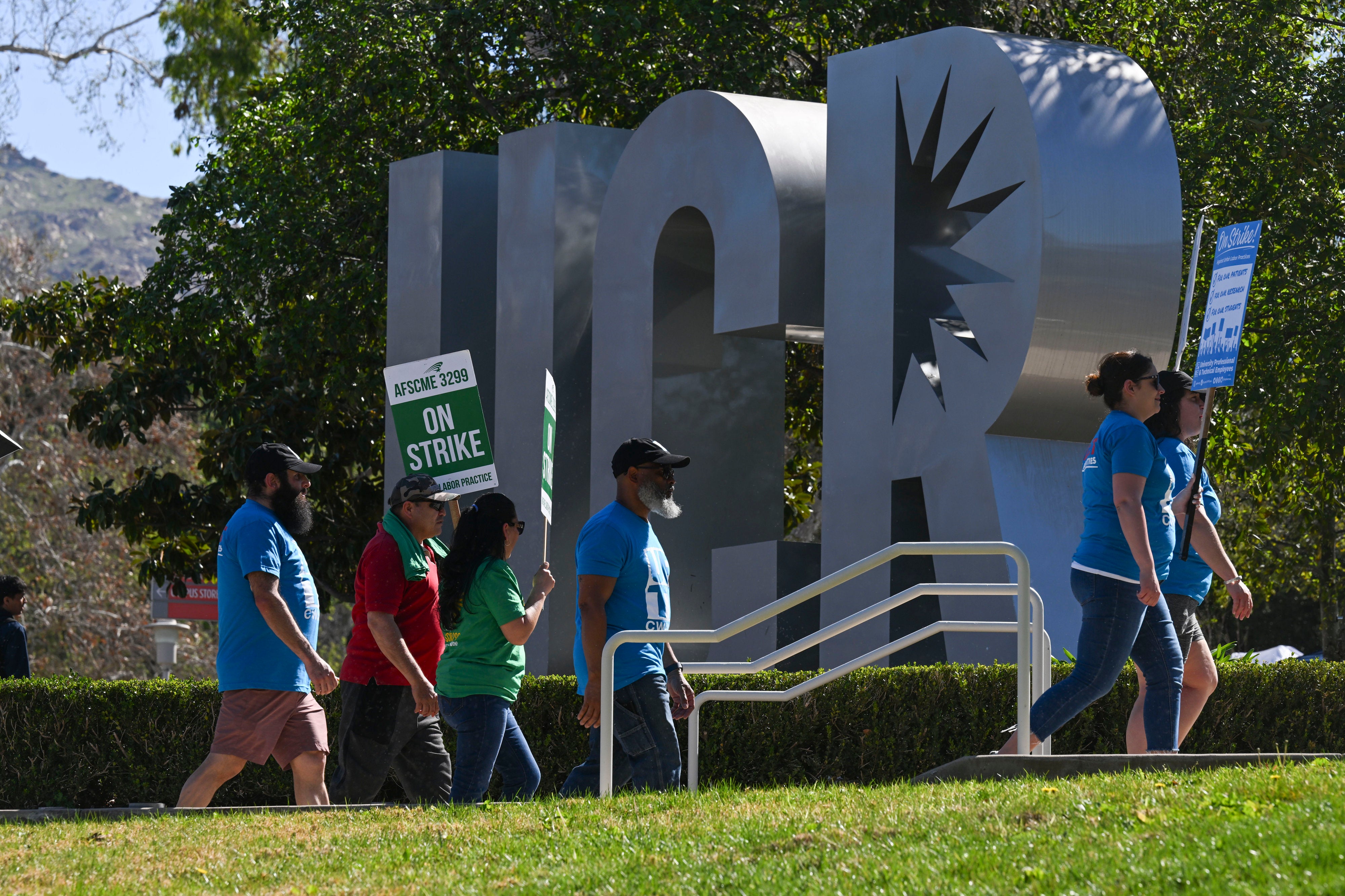 University of California Workers Strikes