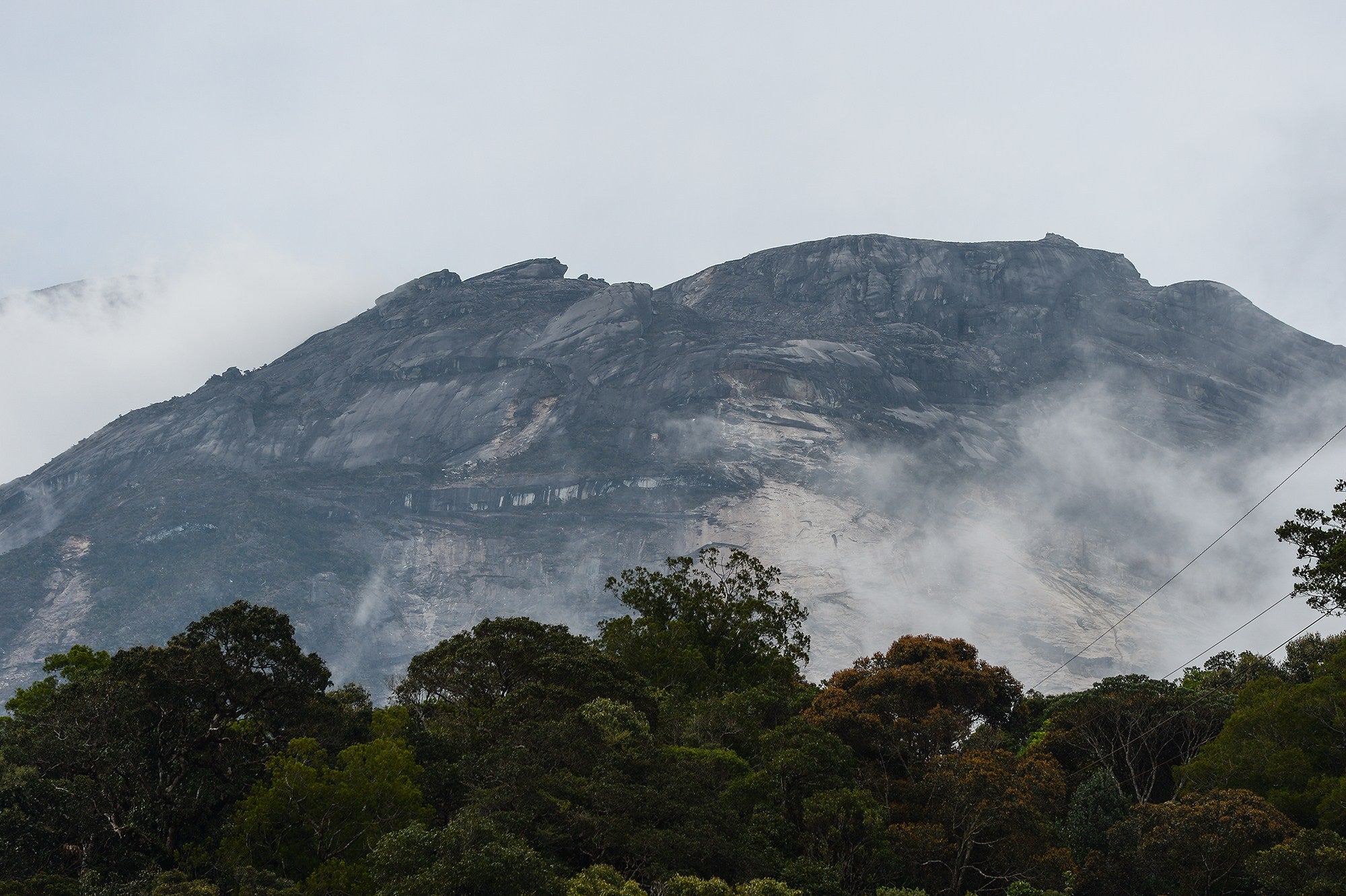 File. Mount Kinabalu is seen from the Timpohon Gate