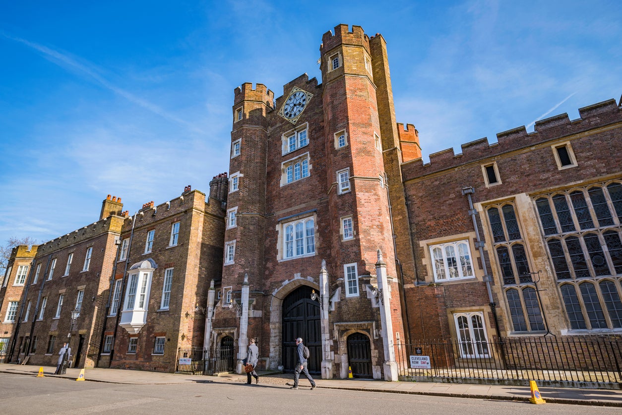 St James's Palace in London dates back to the 14th-century